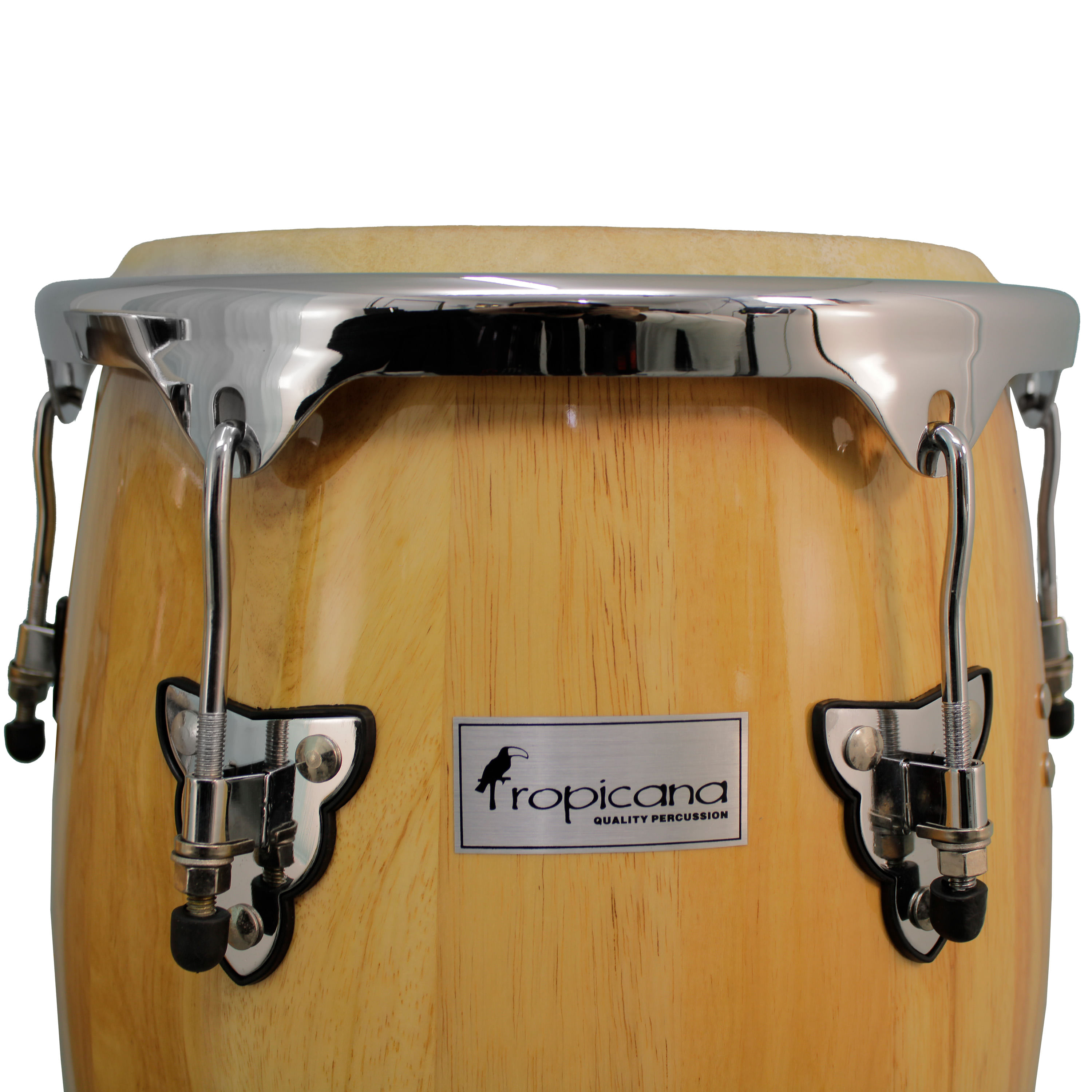 Set de congas Tropicana 11'' y 12' con stand COS100SN NT foto 3