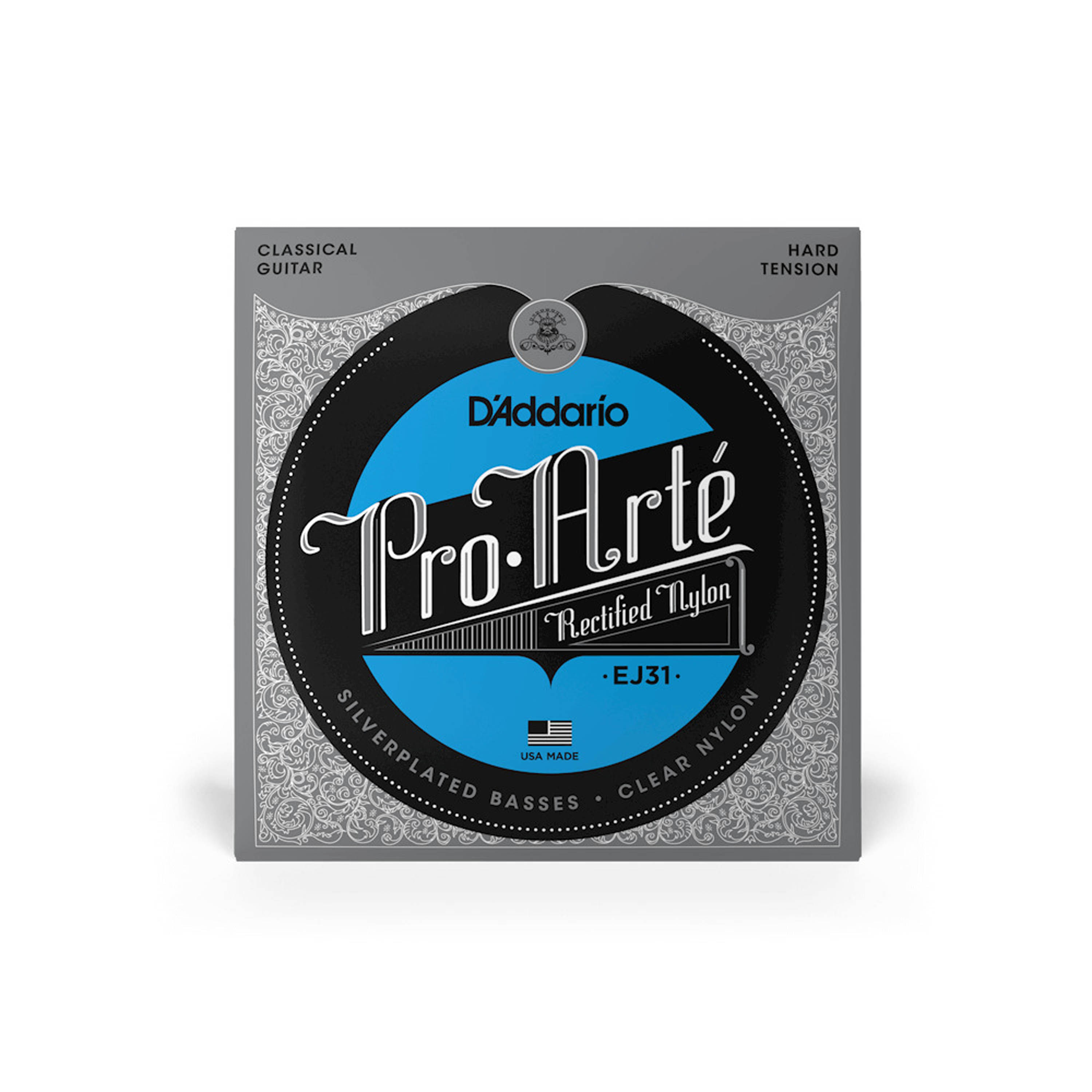 Set de cuerdas Clásicas D'addario EJ31 Nylon rectificado -  tensión alta foto 2