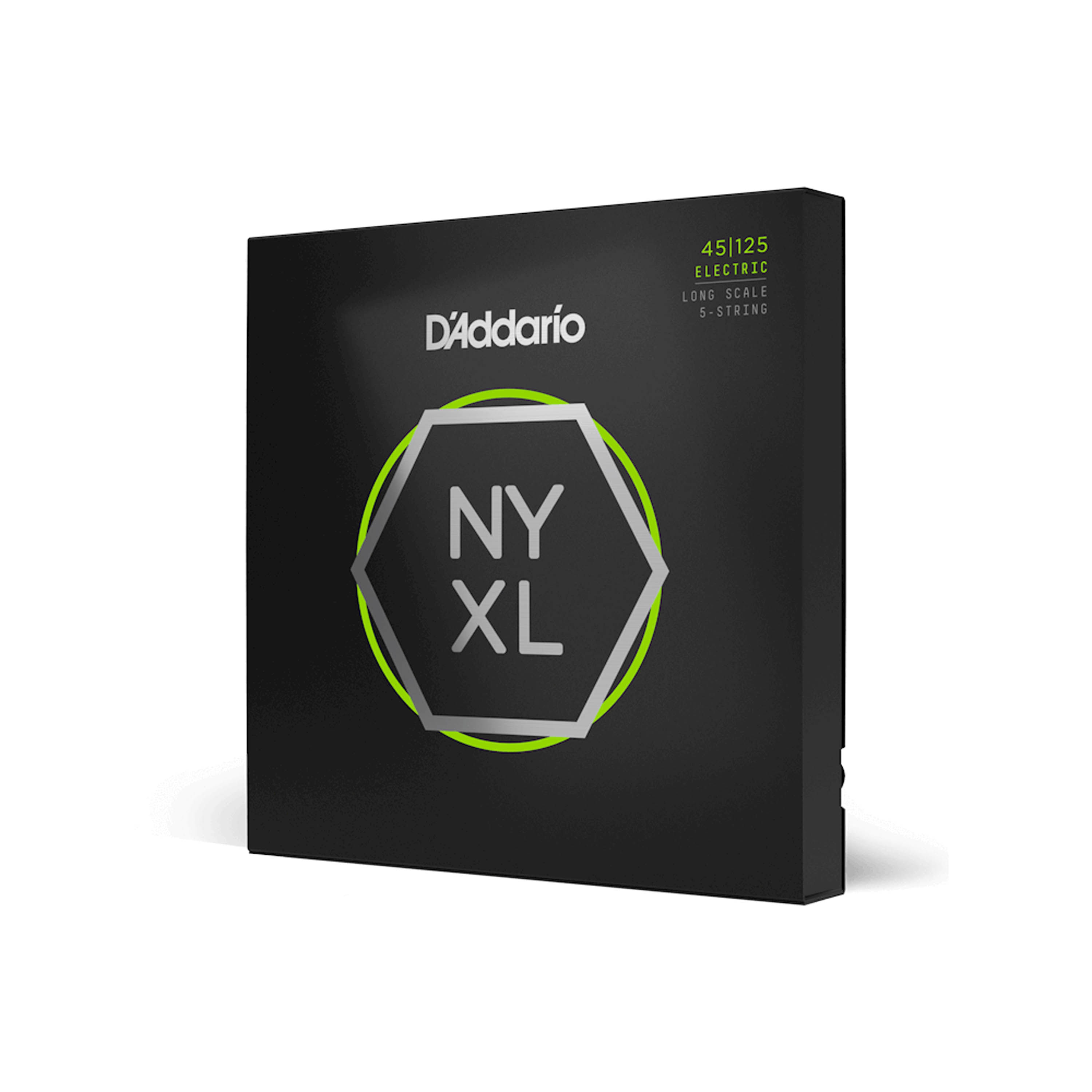 Set de cuerdas D'addario NYXL45125 5 cuerdas para bajo Light top Medium Bottom 45-125