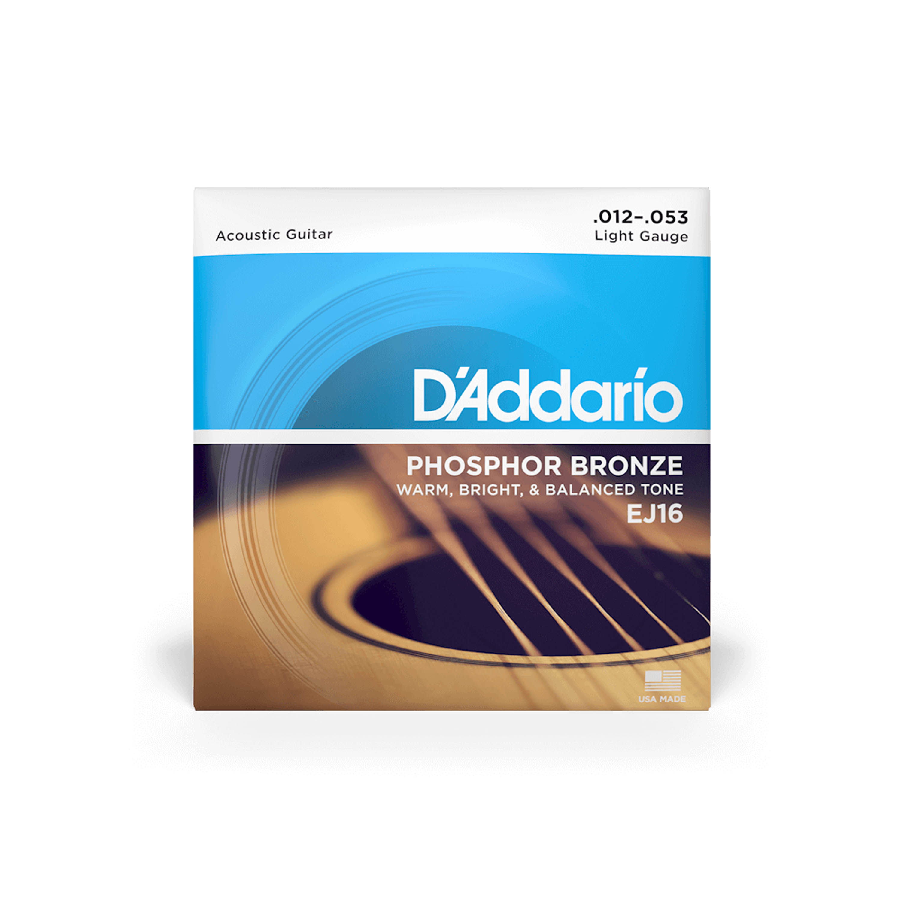 Set de cuerdas de Phosphor Bronze D'addario EJ16  Light foto 2