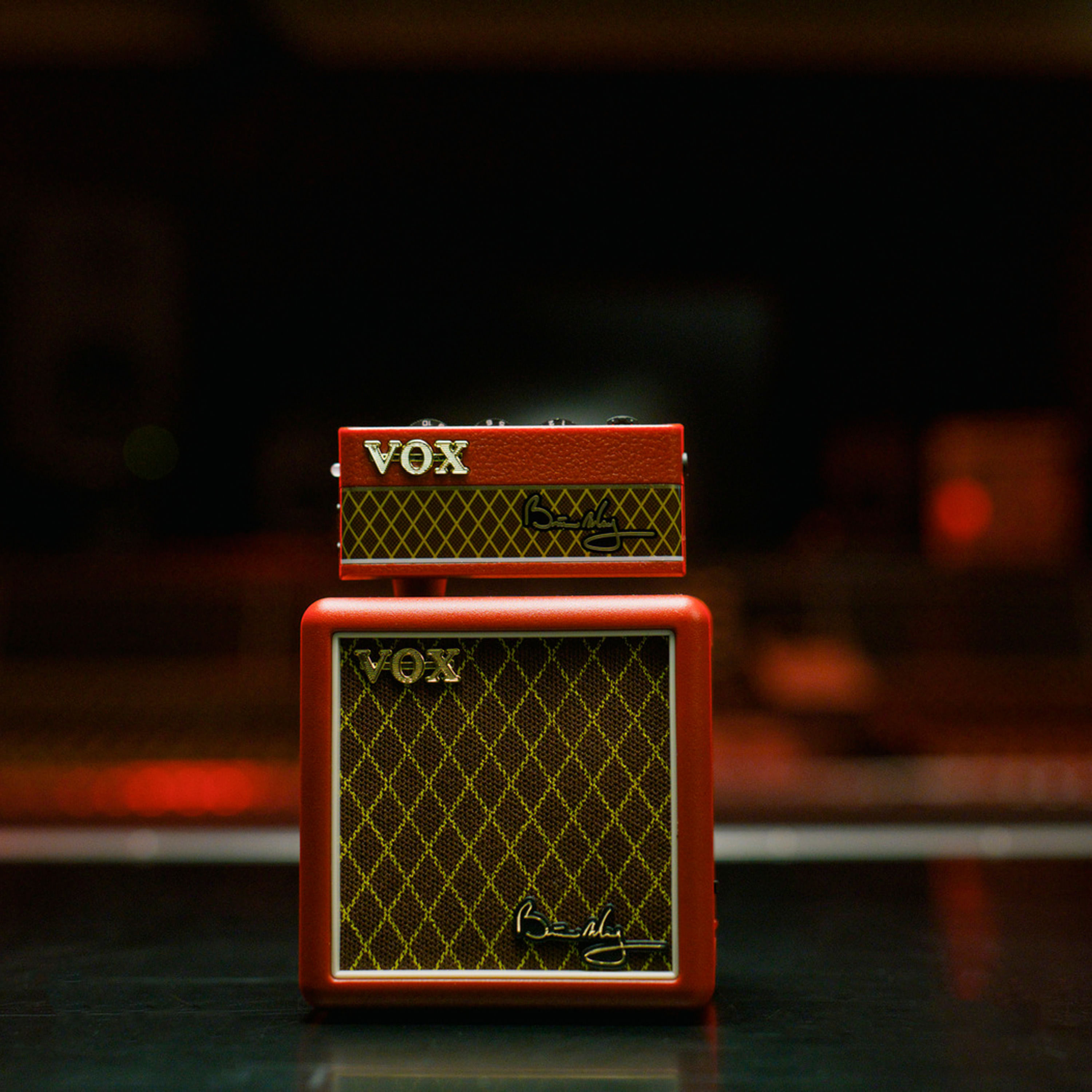 Set mini amplificador de audífonos Vox AP-BM Brian May Signature foto 5