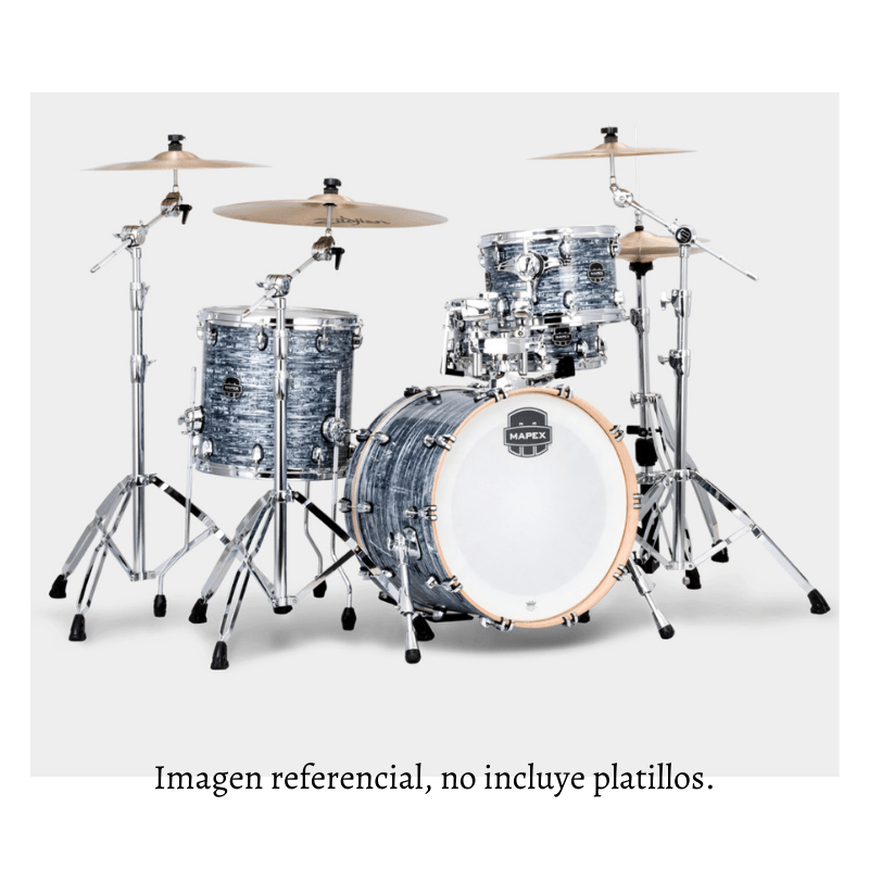Shell Pack Mapex Saturn V Tour Edition SVTE401XVA Negro Estrato Perla foto 2