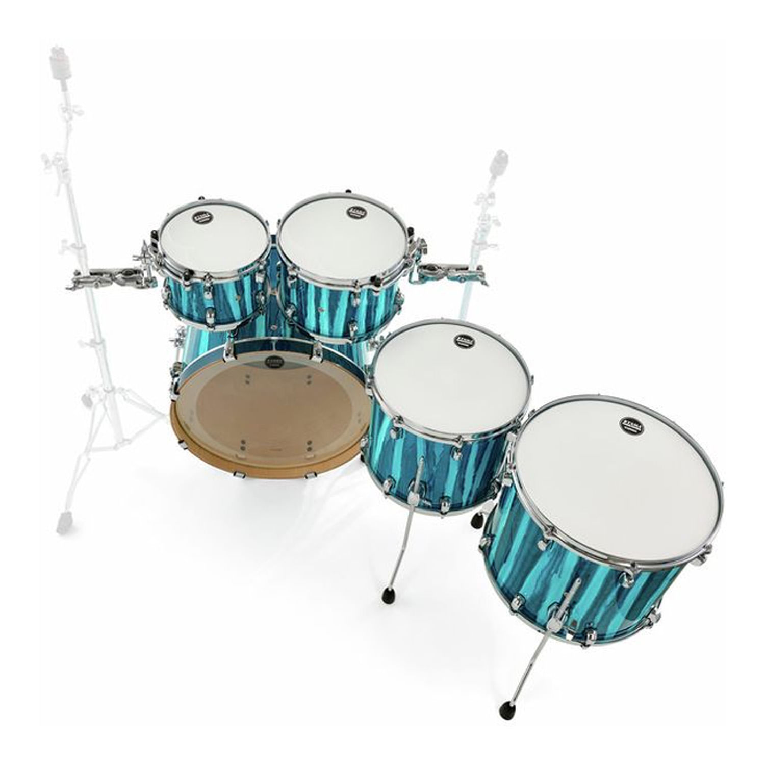 Shell Pack Tama Starclassic Performer MBS52RZS 5 piezas - Sky Blue Aurora foto 5