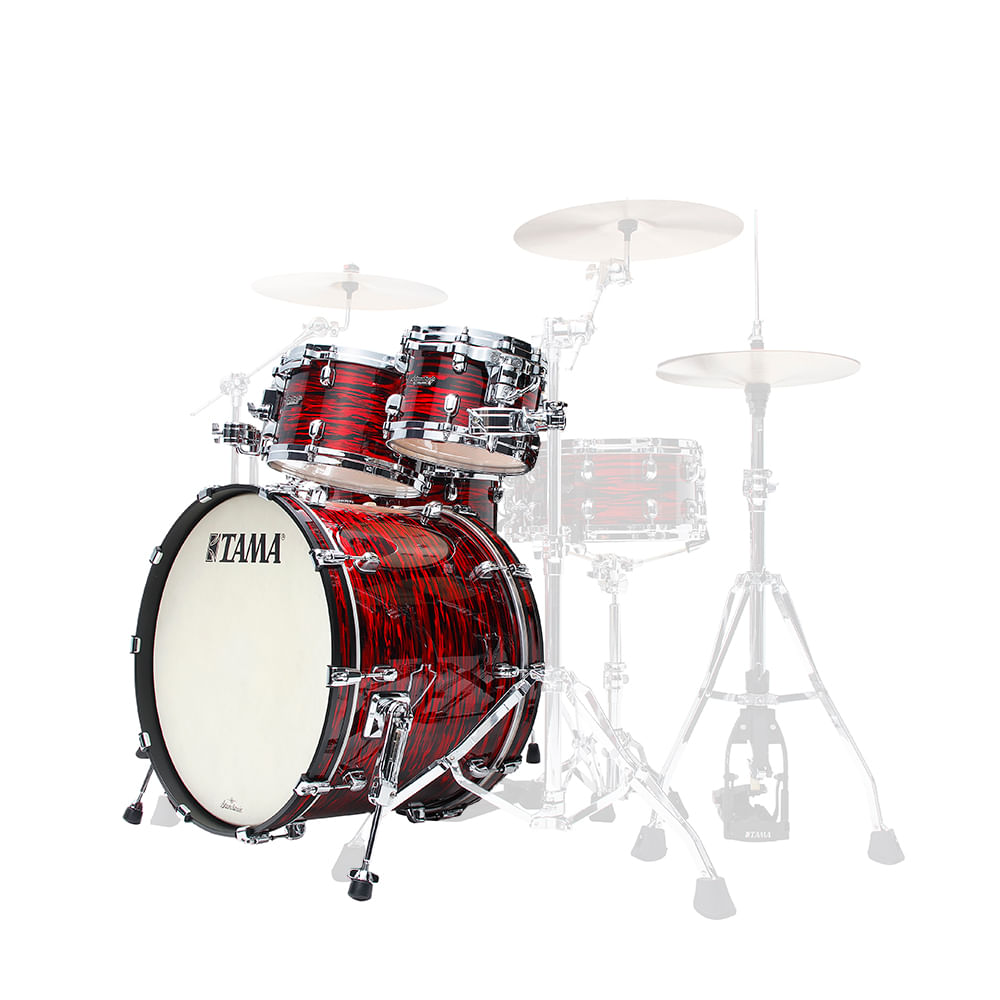 Shell Pack Tama Starclassic Maple MR42TZS-ROY - Red Oyster foto 2