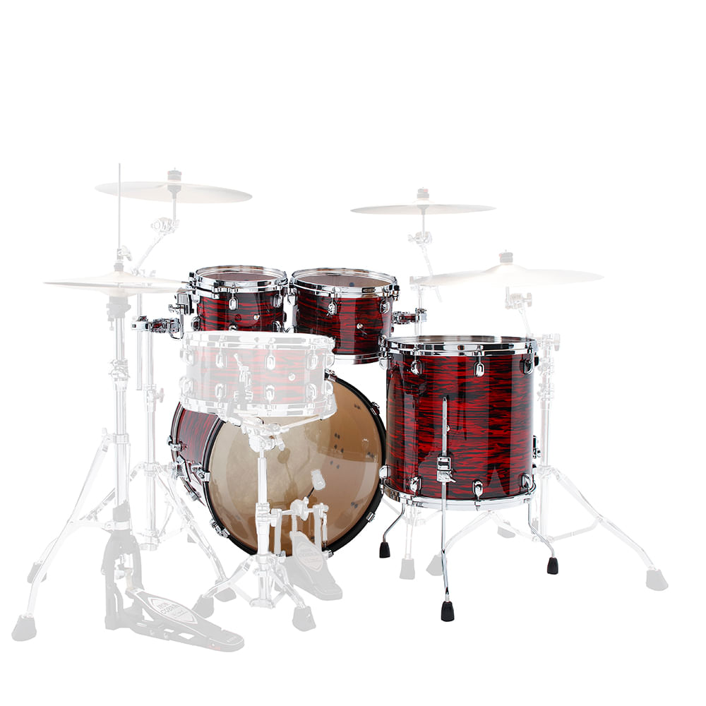 Shell Pack Tama Starclassic Maple MR42TZS-ROY - Red Oyster foto 3