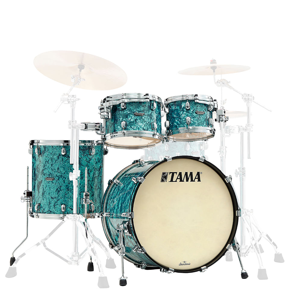 Shell Pack Tama Starclassic Maple MR42TZS TQP - Turquoise Pearl