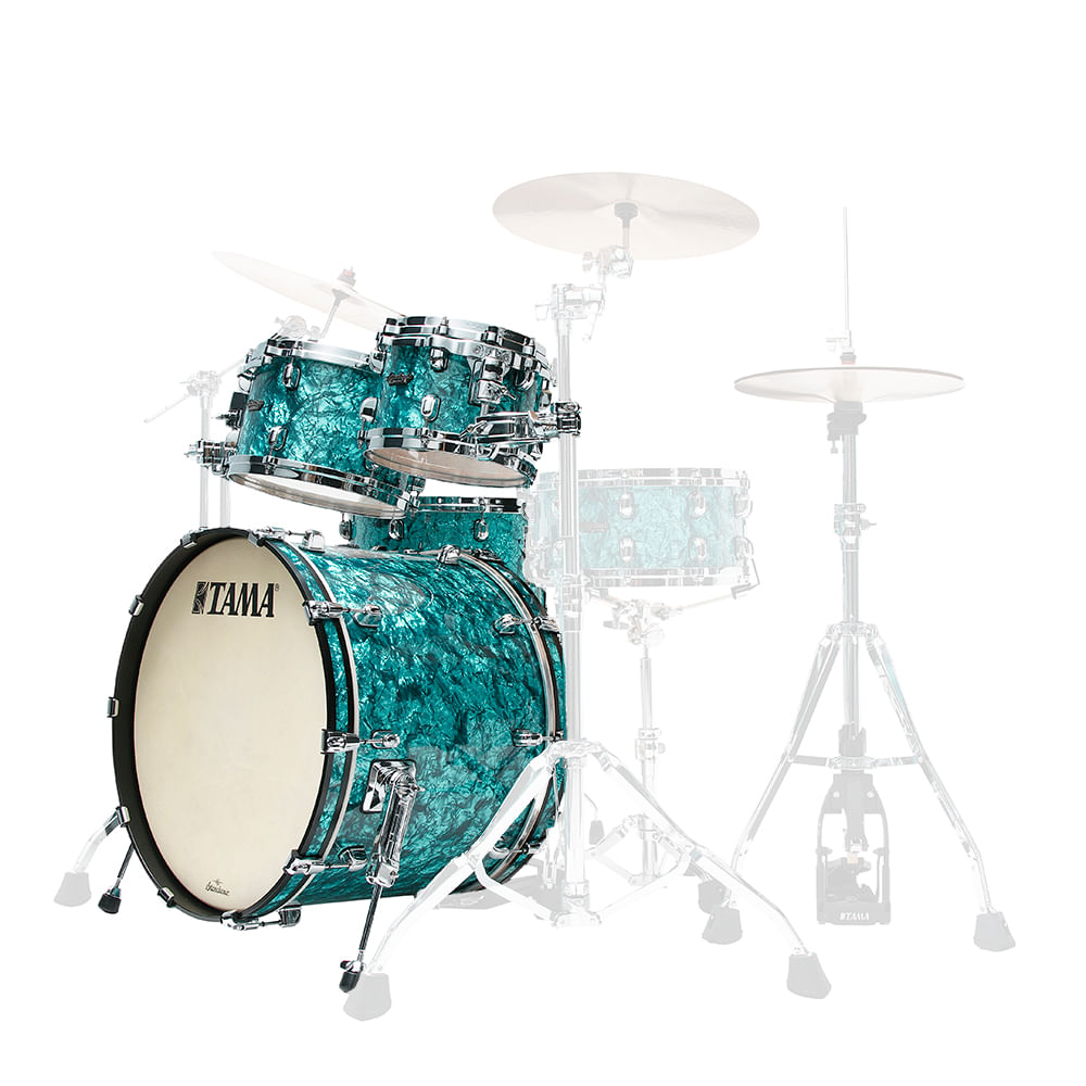 Shell Pack Tama Starclassic Maple MR42TZS TQP - Turquoise Pearl foto 2