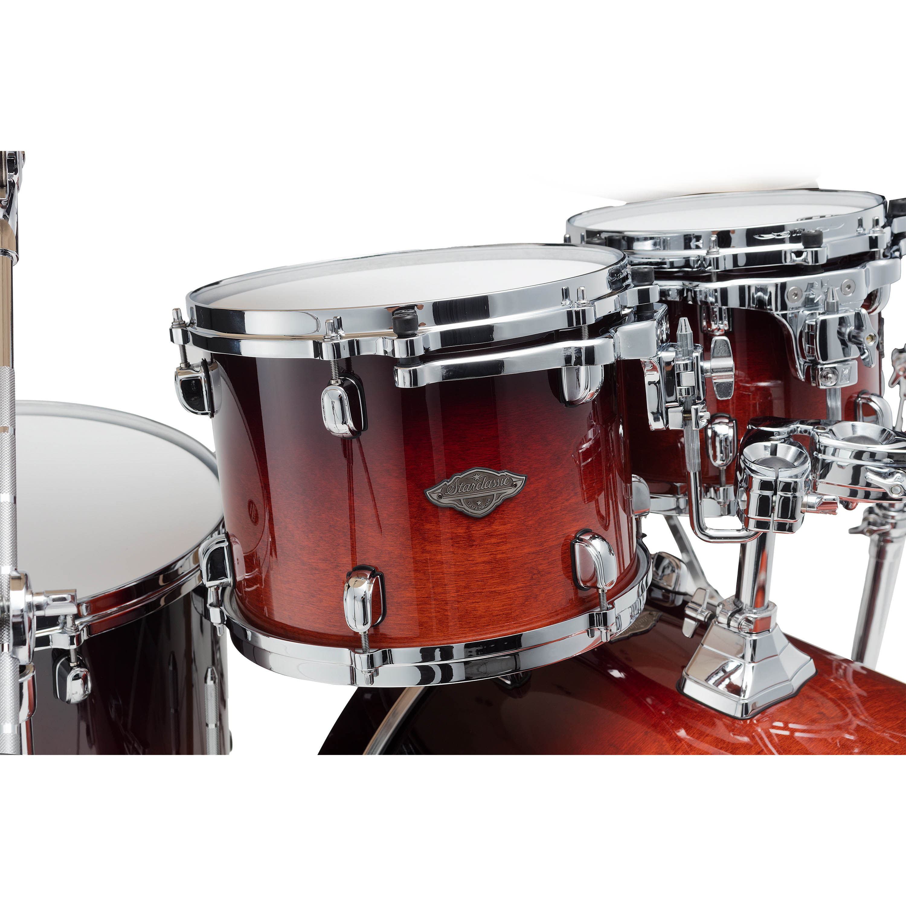 Shell Pack TAMA Starclassic Performer MBS42S - Dark Cherry Fade foto 2