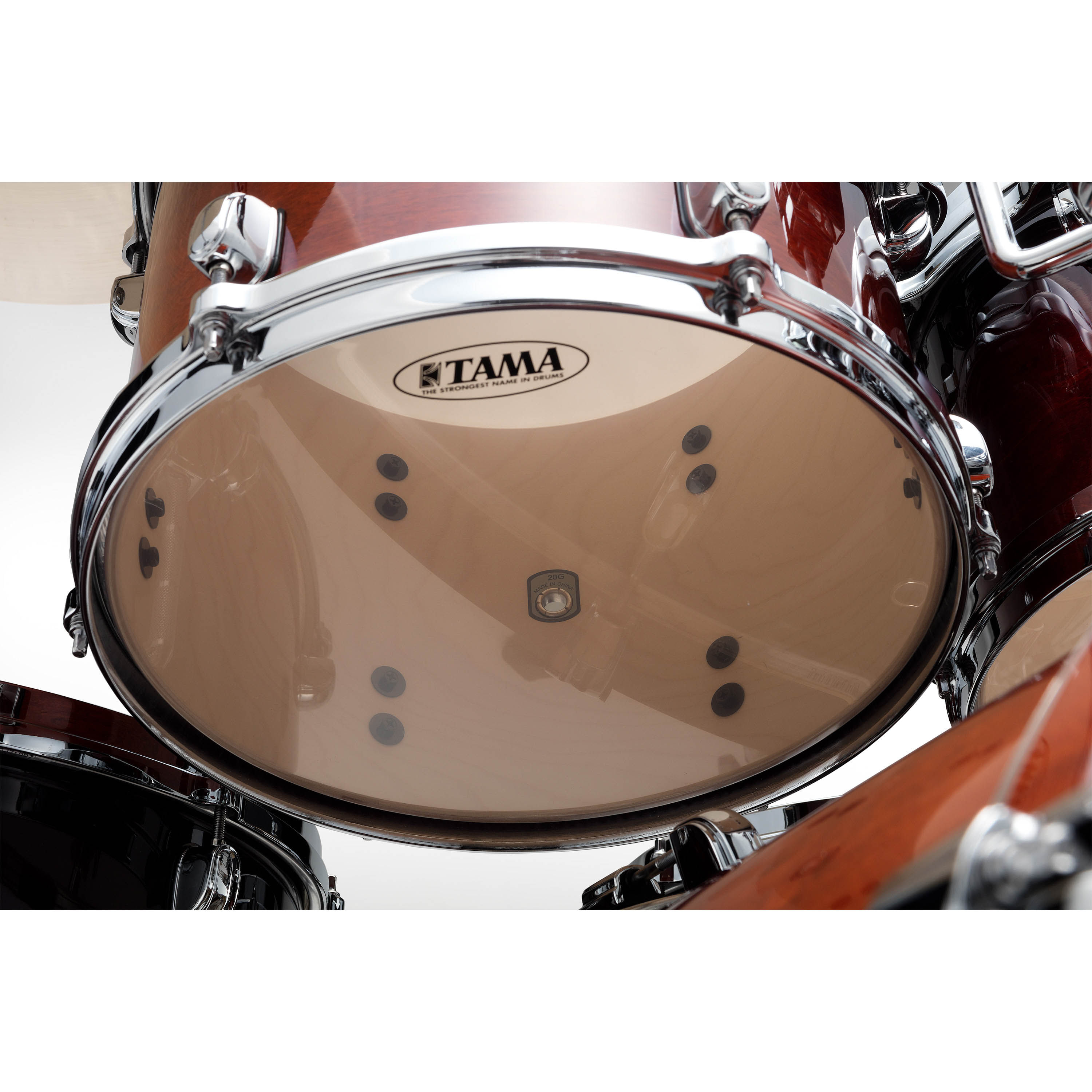 Shell Pack TAMA Starclassic Performer MBS42S - Dark Cherry Fade foto 3