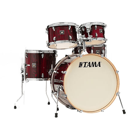 Shell Pack Tama Superstar Classic CL52KRS - Gloss Garnet Lacebark Pine