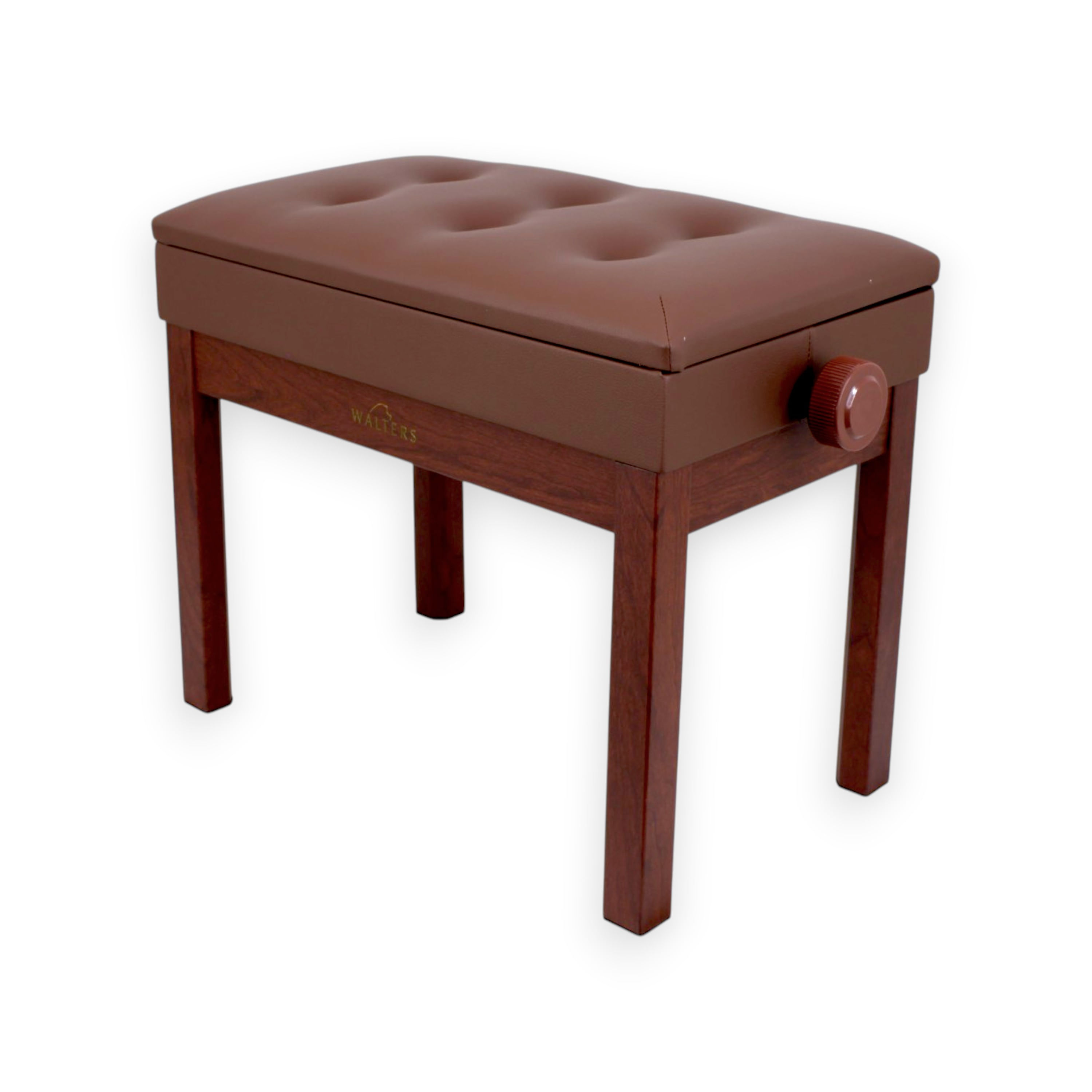 Sillín de piano Walters ajustable Walnut - YL33