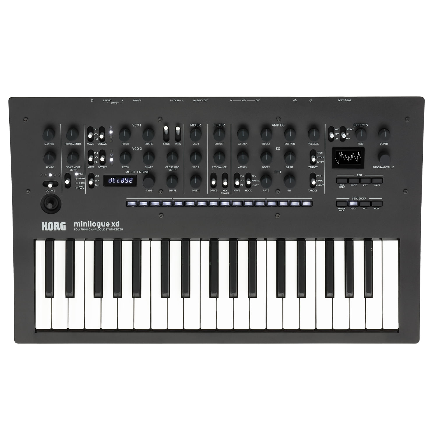 Sintetizador análogo de 4 voces MINILOGUE-XD foto 4