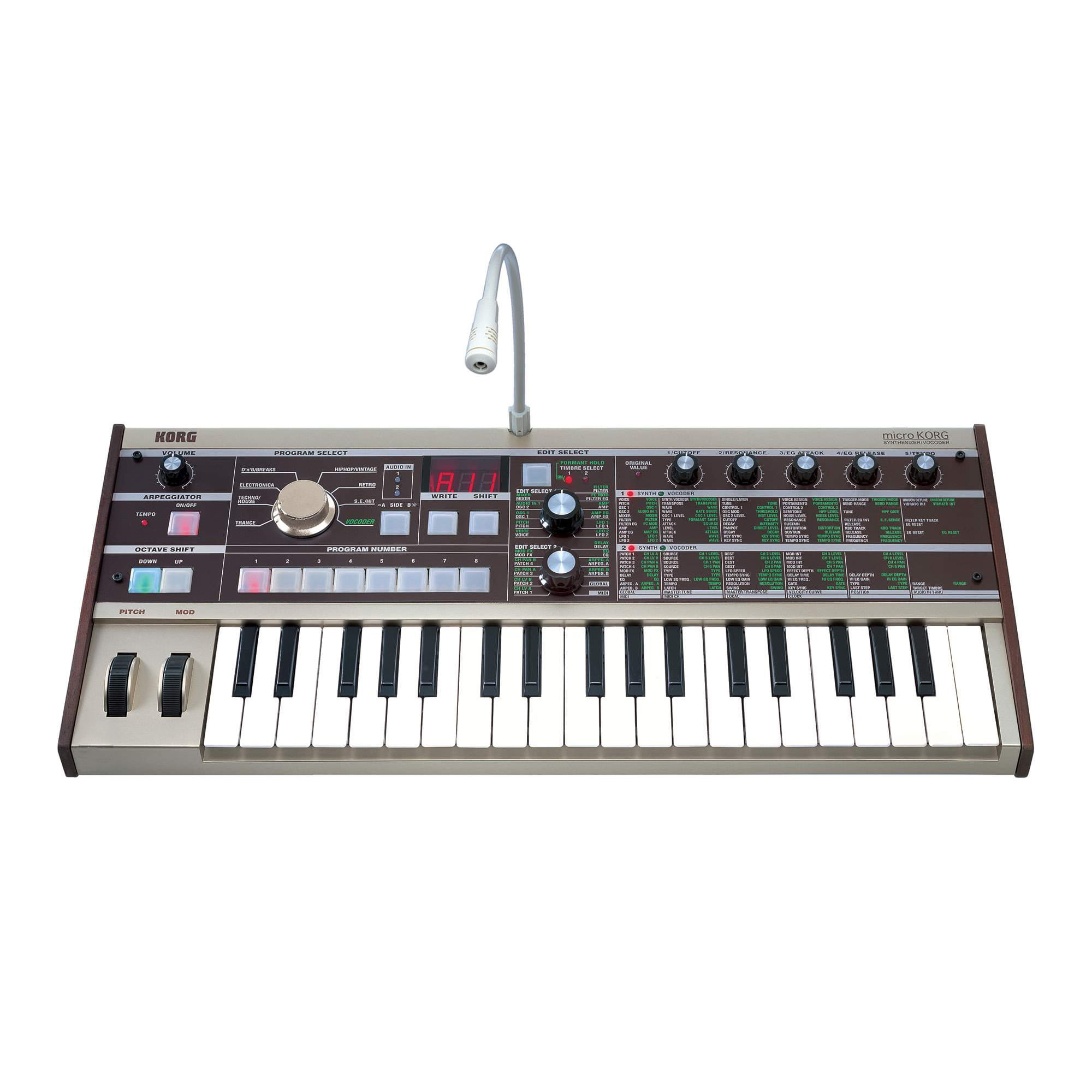 Sintetizador Korg Microkorg MK1 Vocoder foto 2