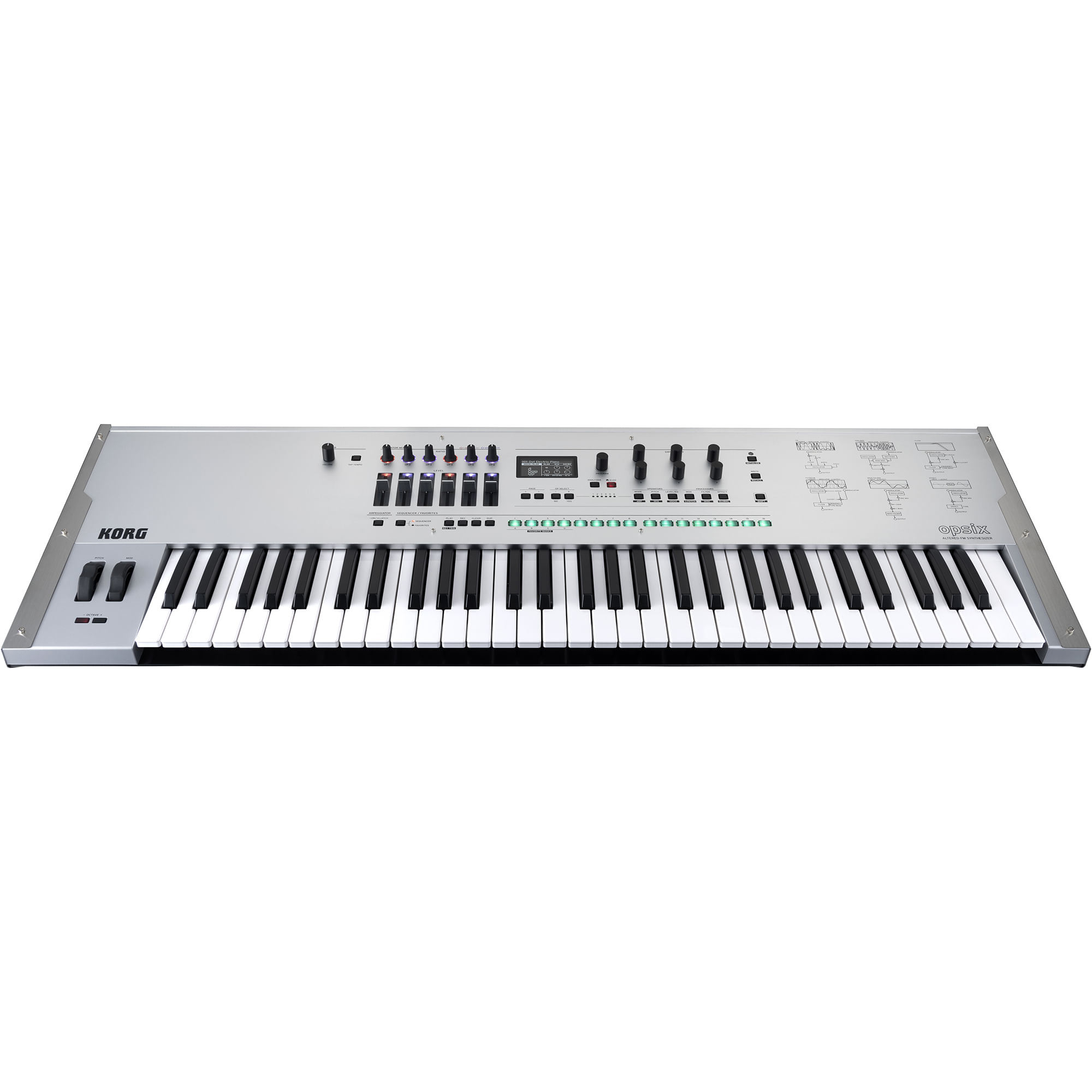 Sintetizador Korg Opsix SE edición limitada - Platinum foto 2