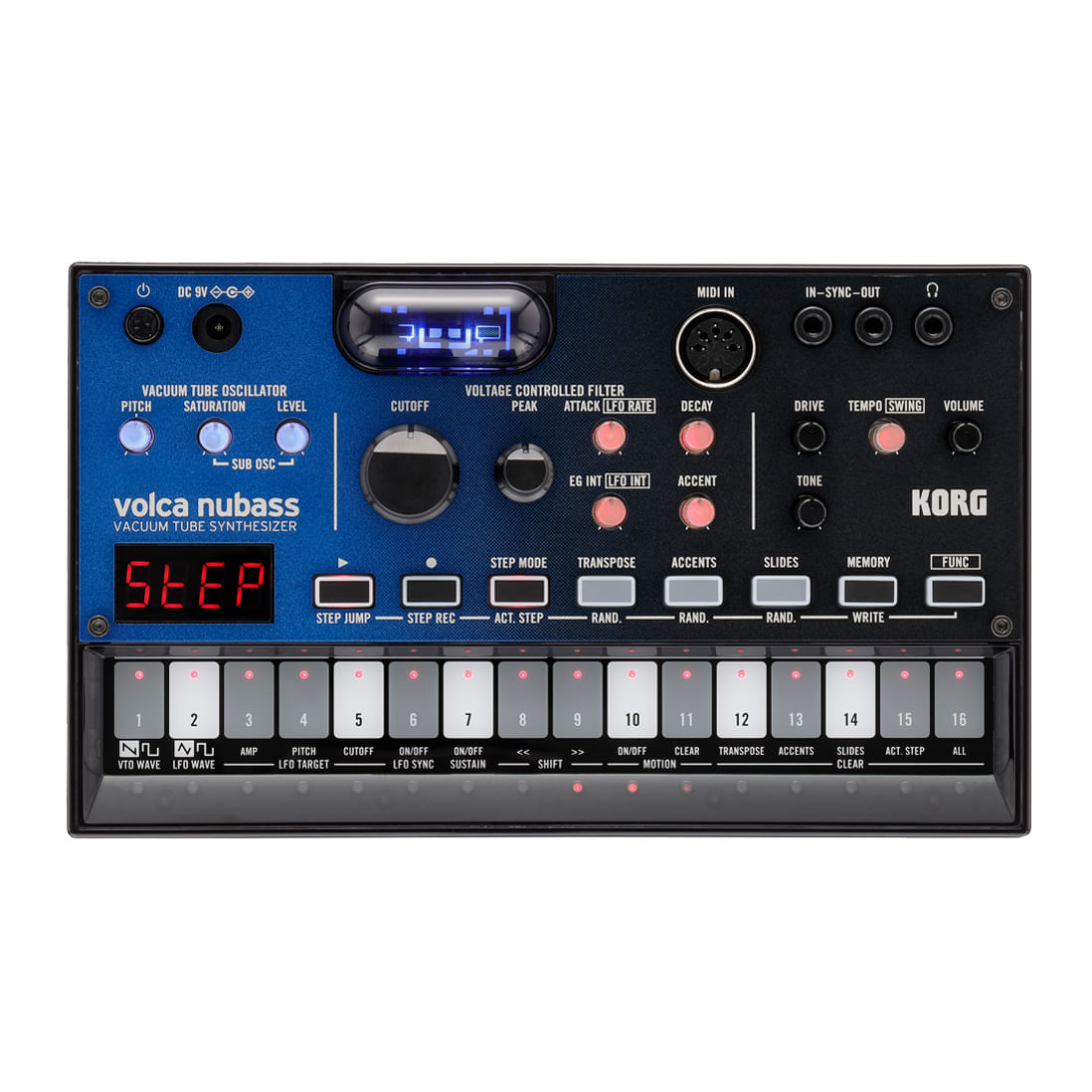 Sintetizador Korg Volca Nubass foto 2