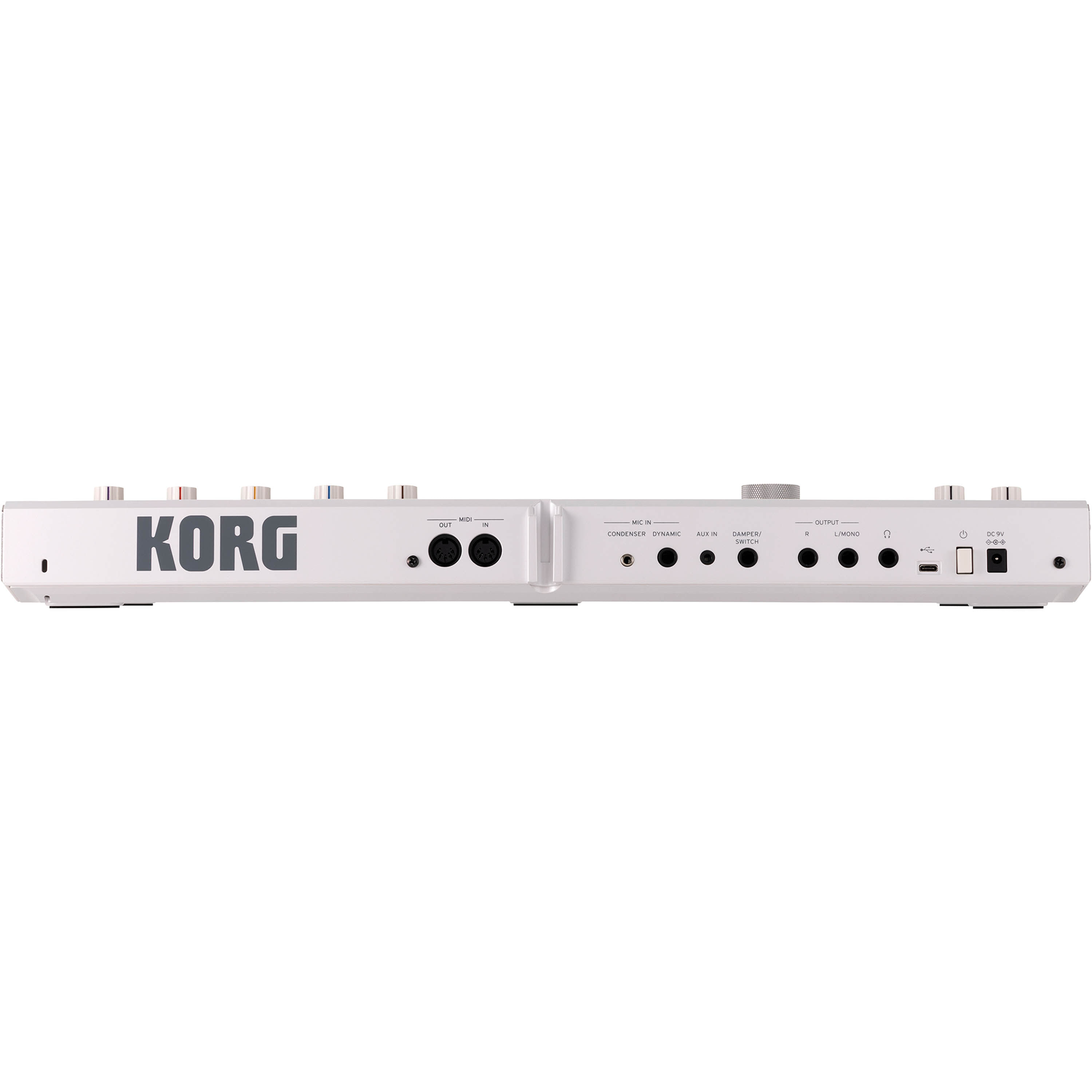 Sintetizador Vocoder Korg microKorg2 - Edición limitada Metallic White foto 4