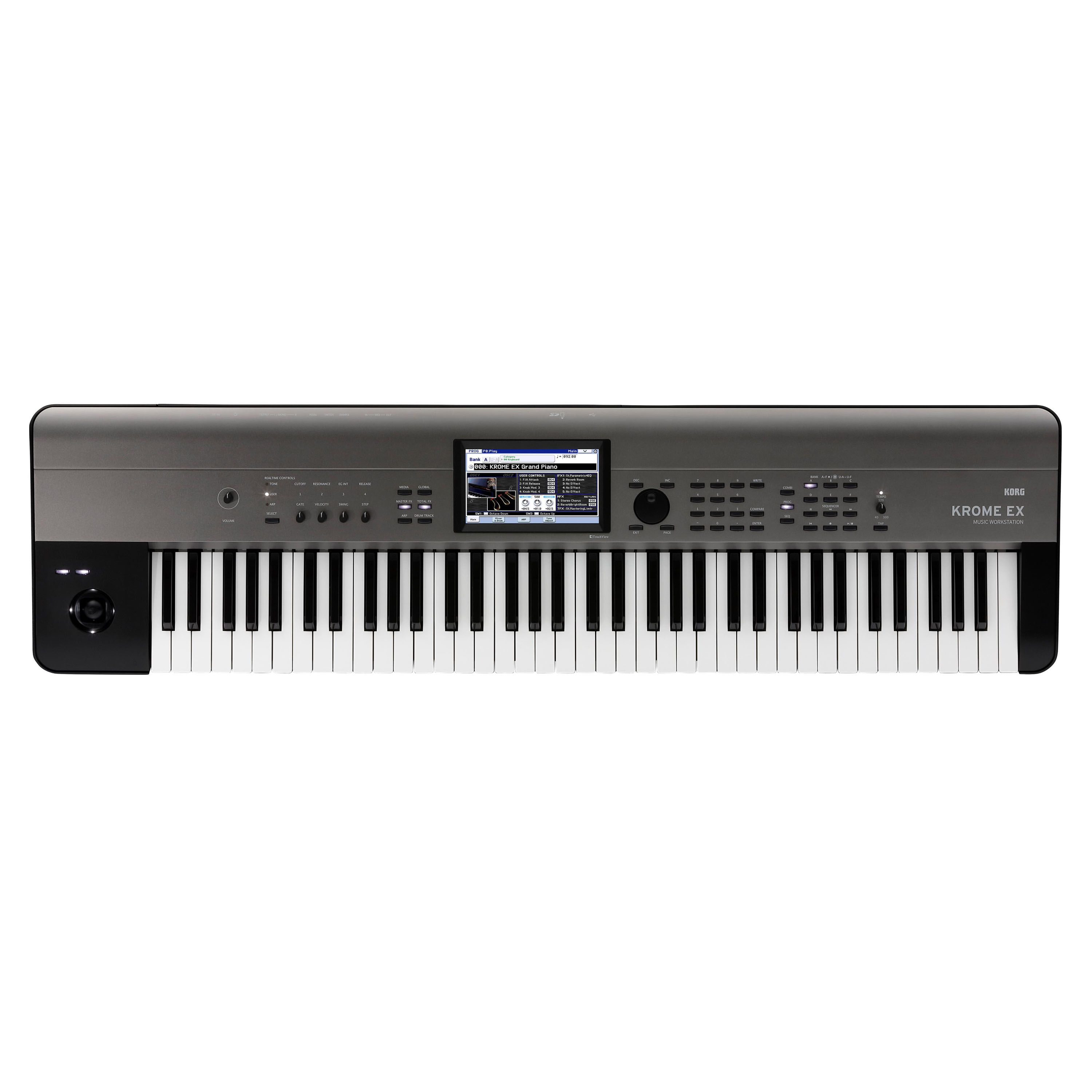 Sintetizador Workstation KROME EX 73 - 73 teclas
