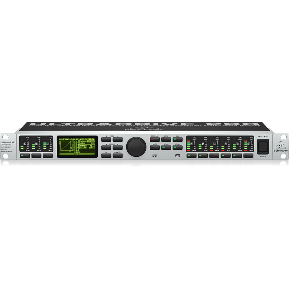 Sistema De Gestión De Altavoce Behringer DCX2496 foto 2