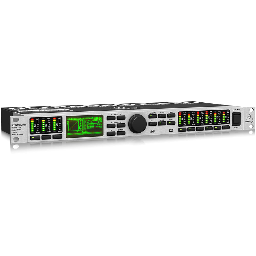 Sistema De Gestión De Altavoce Behringer DCX2496 foto 4