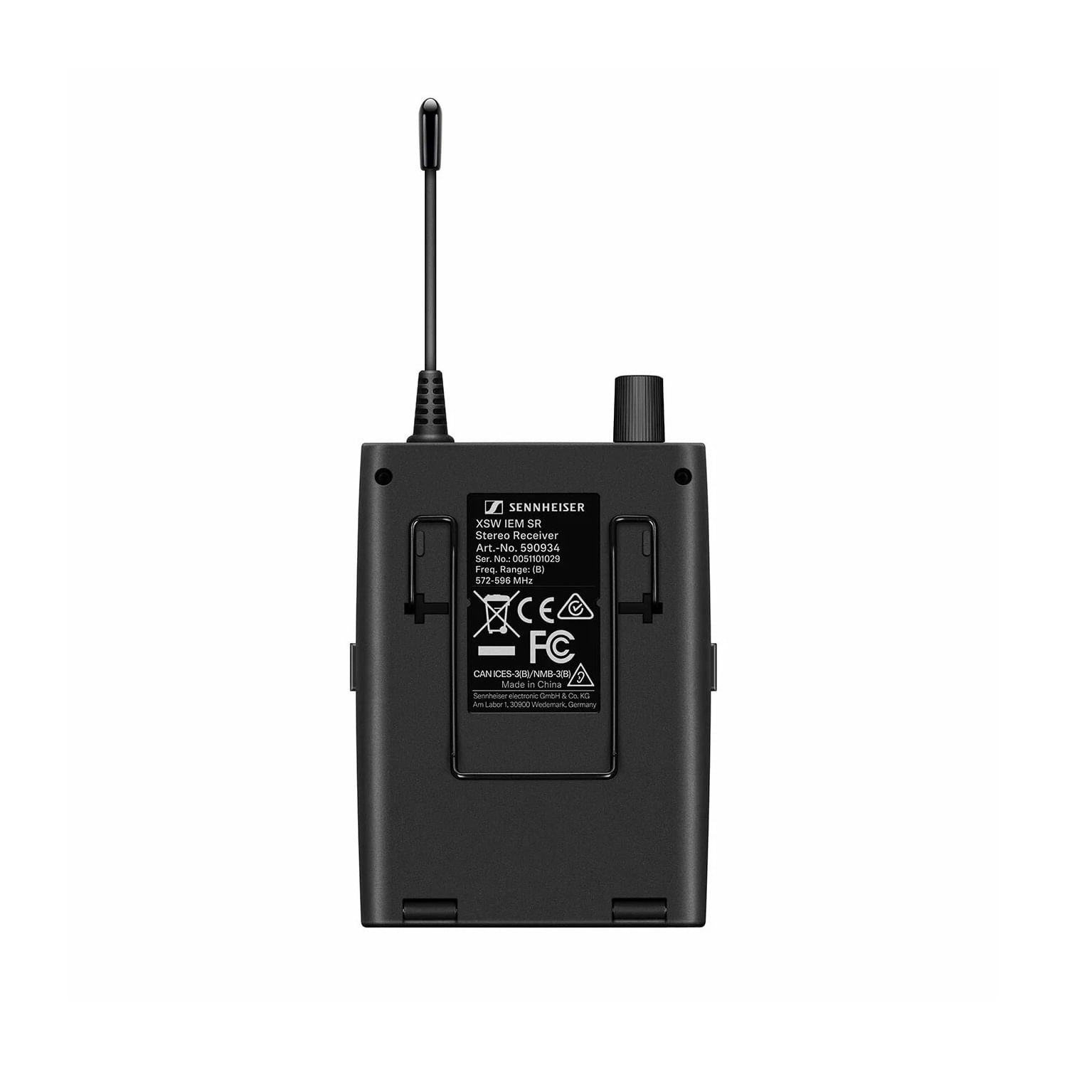 Sistema de monitoreo inalámbrico Sennheiser XSW IEM SET - Banda A foto 3