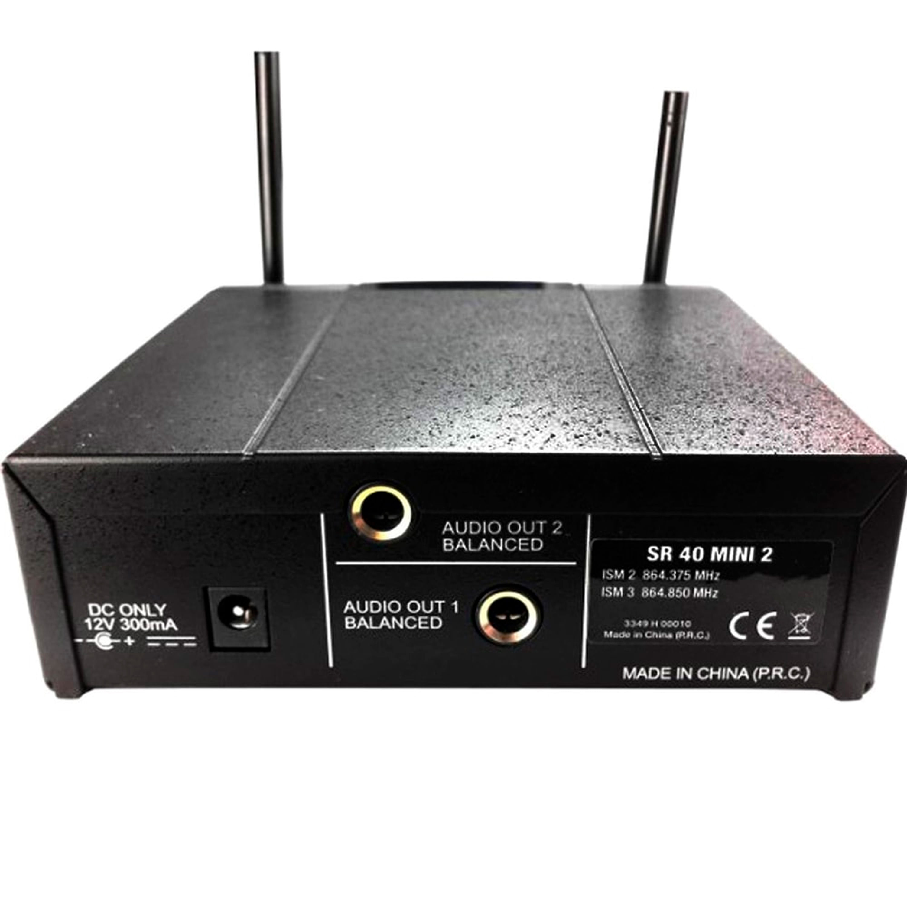 Sistema inalámbrico AKG WMS40 Mini2 con 2 micrófonos foto 2