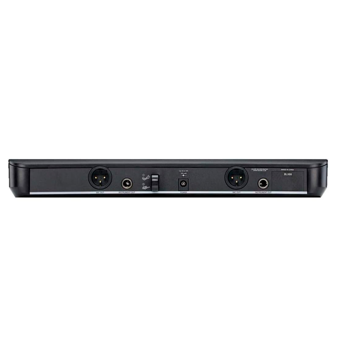 Sistema Inalámbrico Shure BLX288/PG58-M15 con dos Micrófono PGA58 foto 3