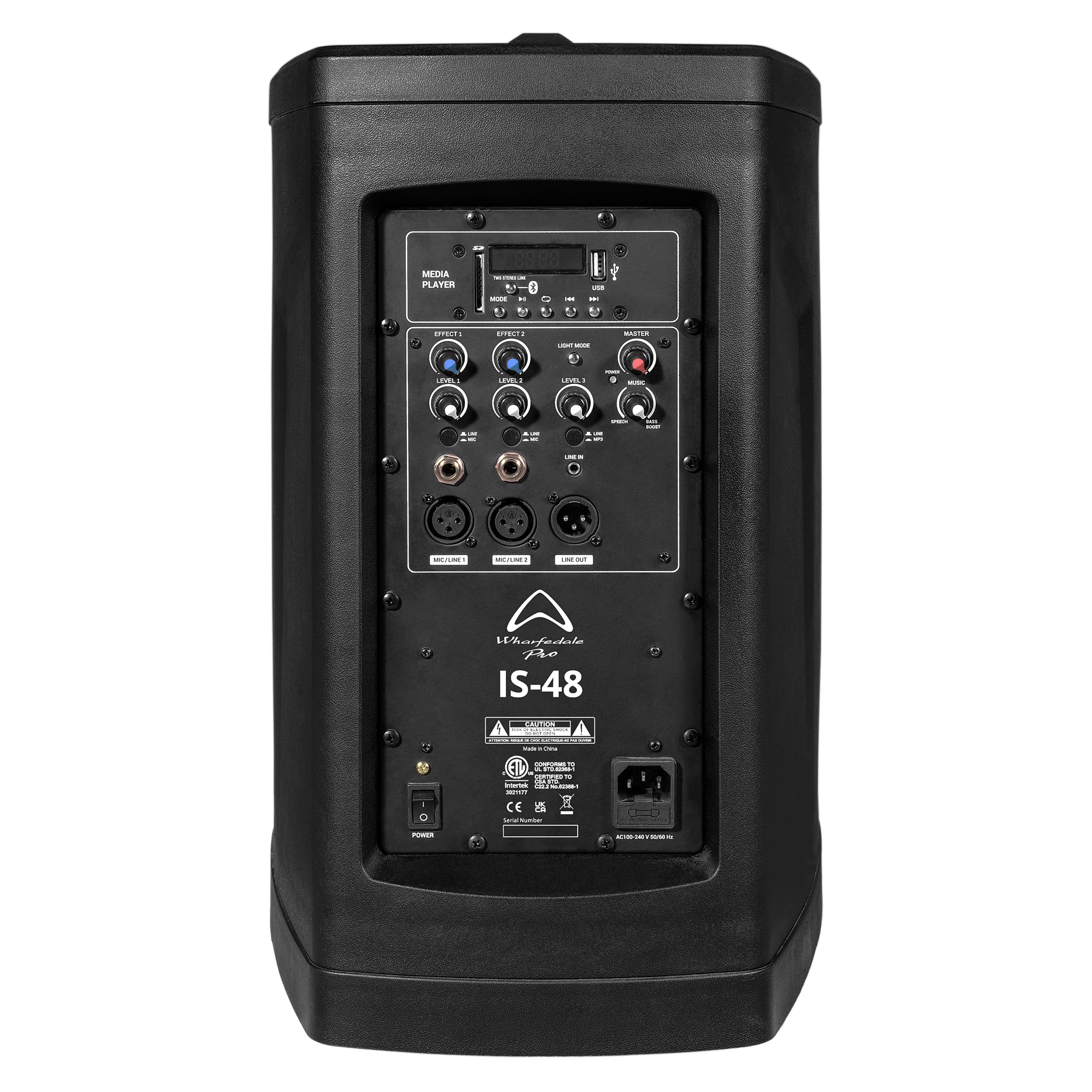 Sistema line array portatil IS-48 Wharfedale foto 3