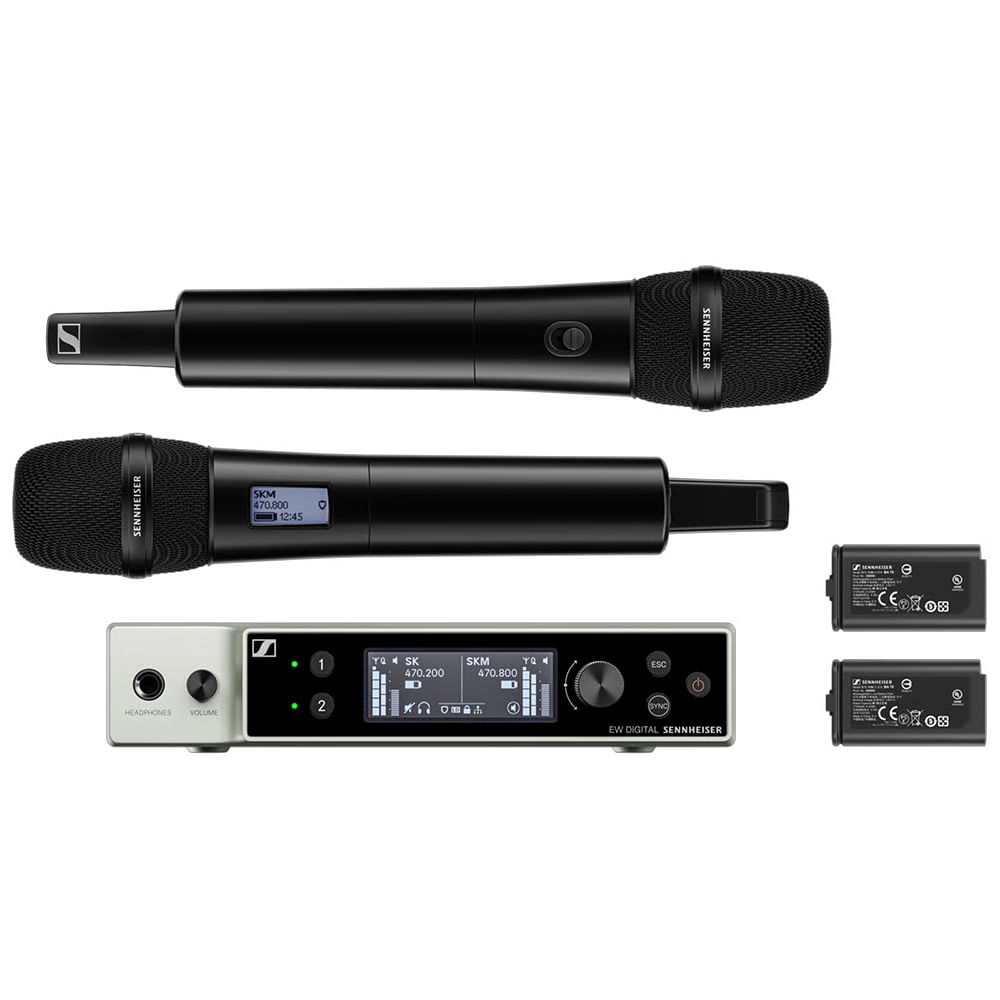 Sistema Micrófono Inalámbrico Doble Sennheiser EW-DX 835-S Set (Q1-9) foto 2