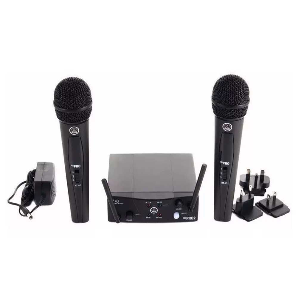 Sistema Micrófono Inalámbrico Dual AKG WMS40 Mini foto 3