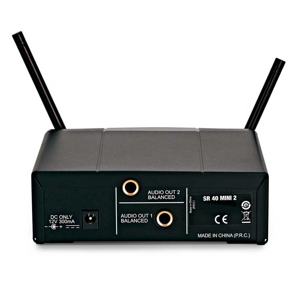 Sistema Micrófono Inalámbrico Dual AKG WMS40 Mini foto 4