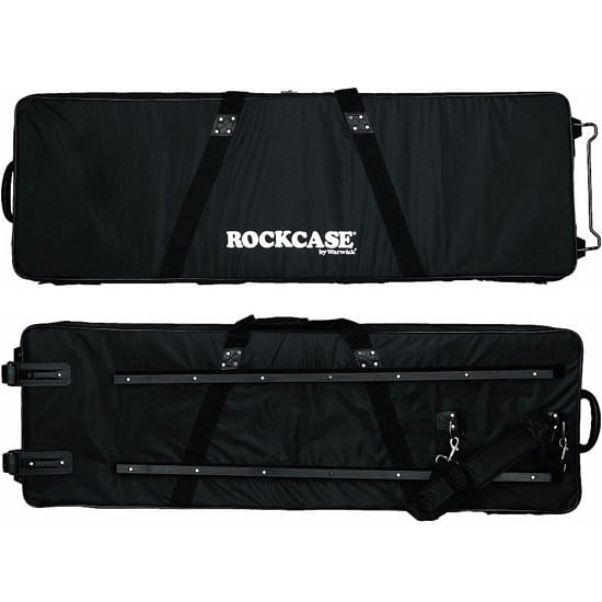 Softcase color negro Rockbag RC21519B para teclado de 76 teclas (130x38x15cm)
