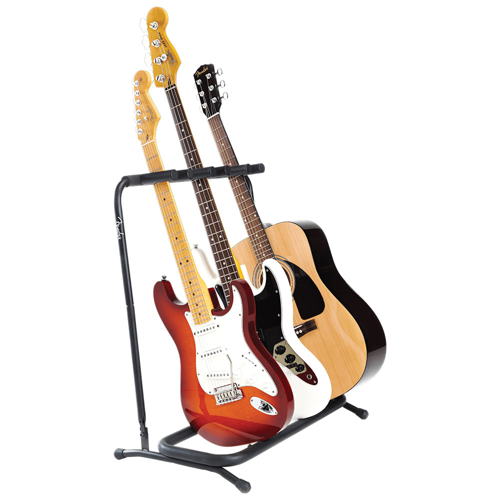 Soporte Para 3 Instrumentos Fender Multi-Stand (3-Space) foto 2