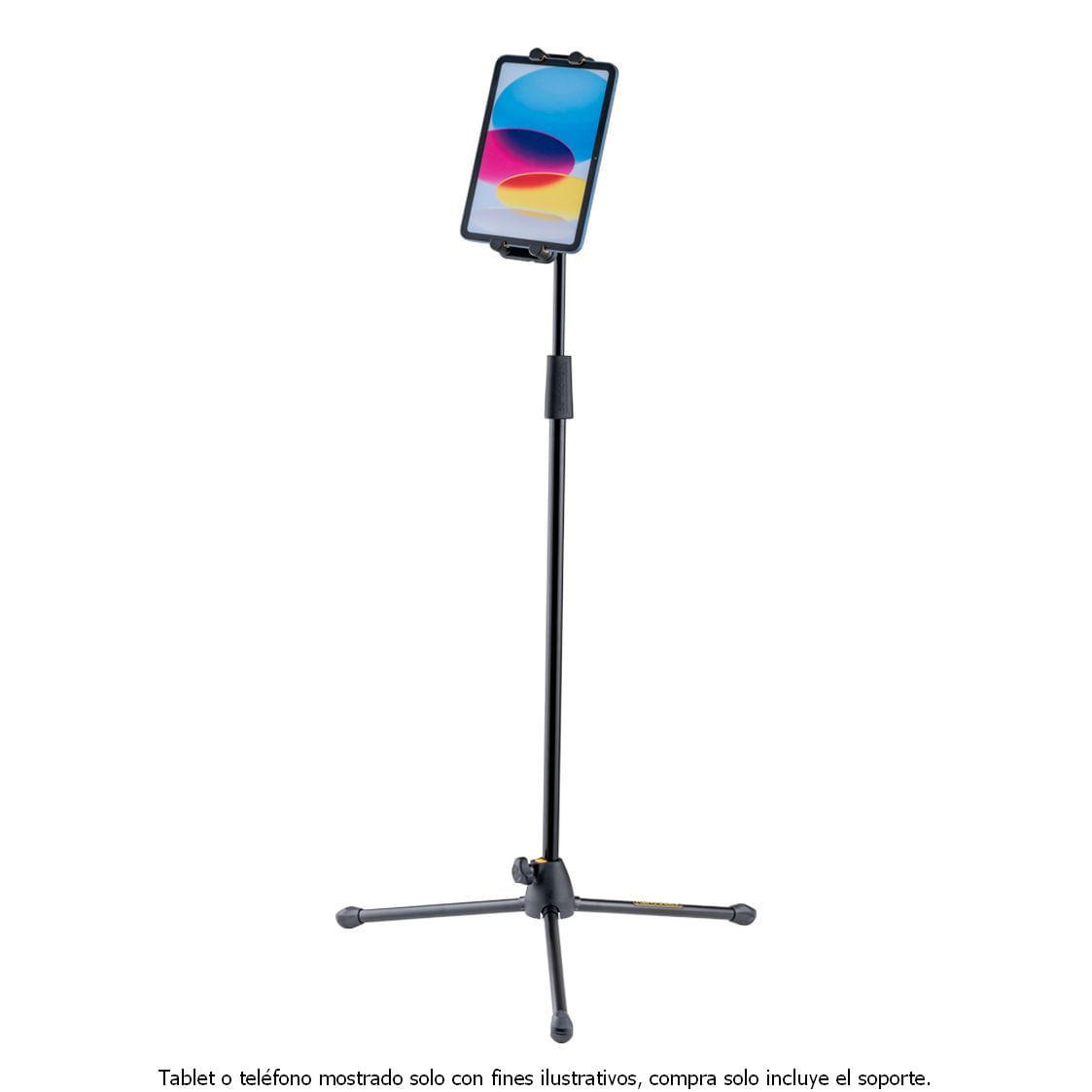 Soporte para tablet Hercules DG307B-FS1 para atril de micrófono foto 2