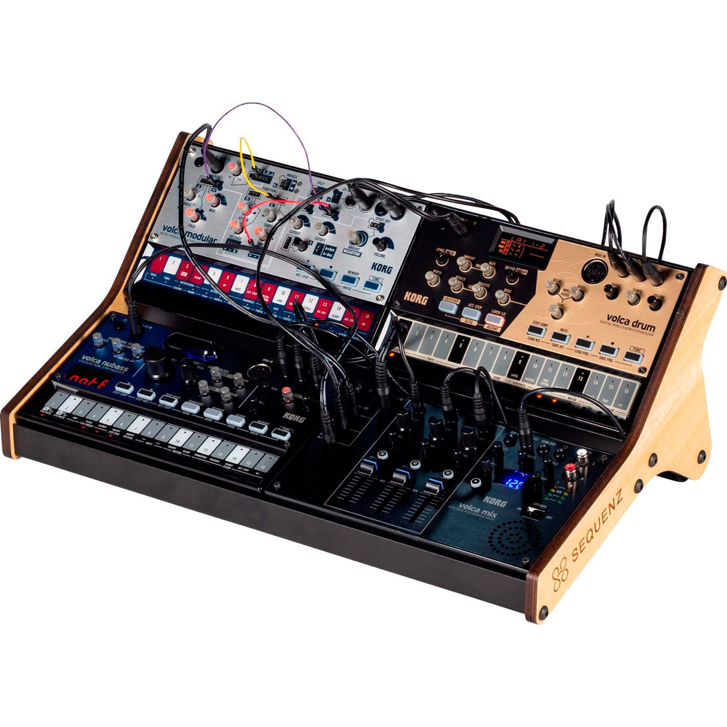 Soporte Sequenz Volcarack 2X2 para Volca korg foto 5