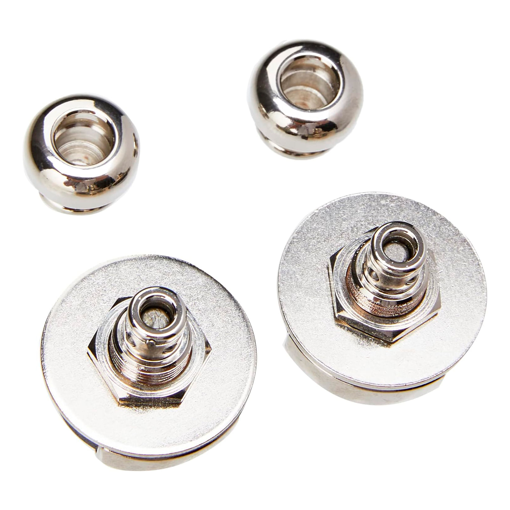 Strap Lock Ernie Ball P04600 Super Lock Nickel foto 3
