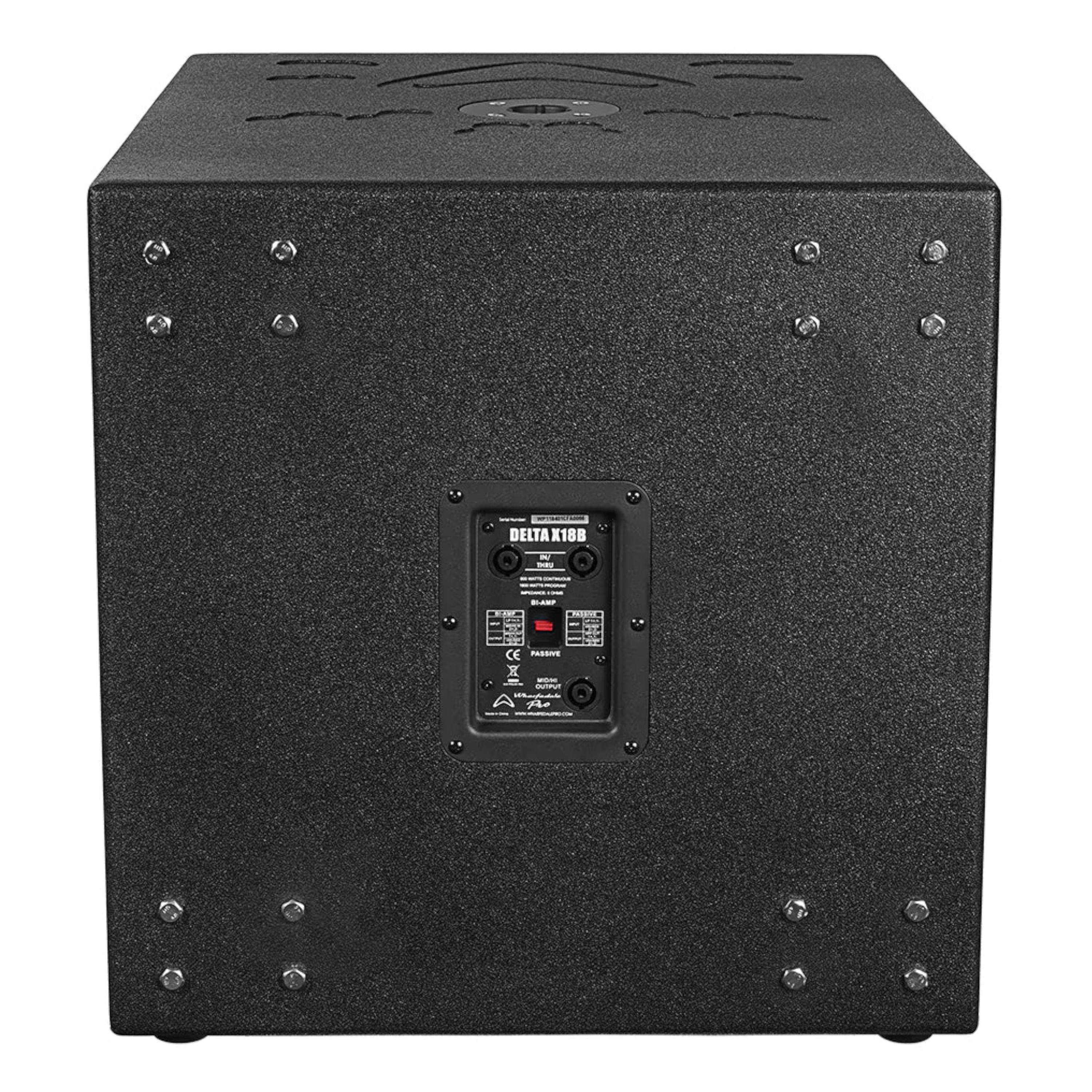 Subwoofer pasivo Wharfedale Delta-X18B de 800 watts foto 2