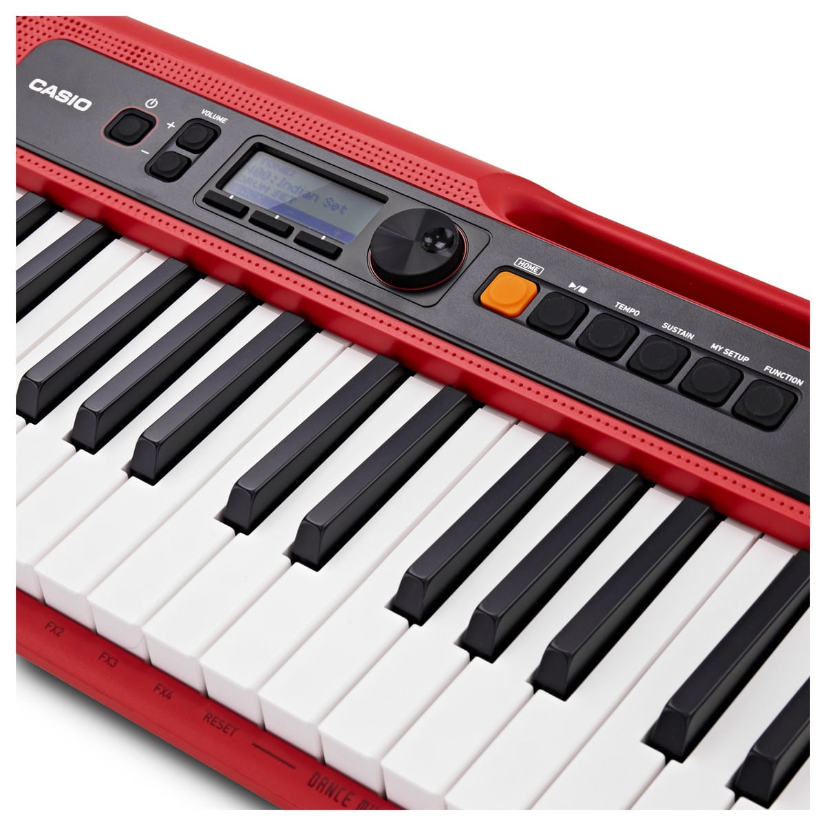 Teclado personal Casio CT-S200 color rojo foto 3