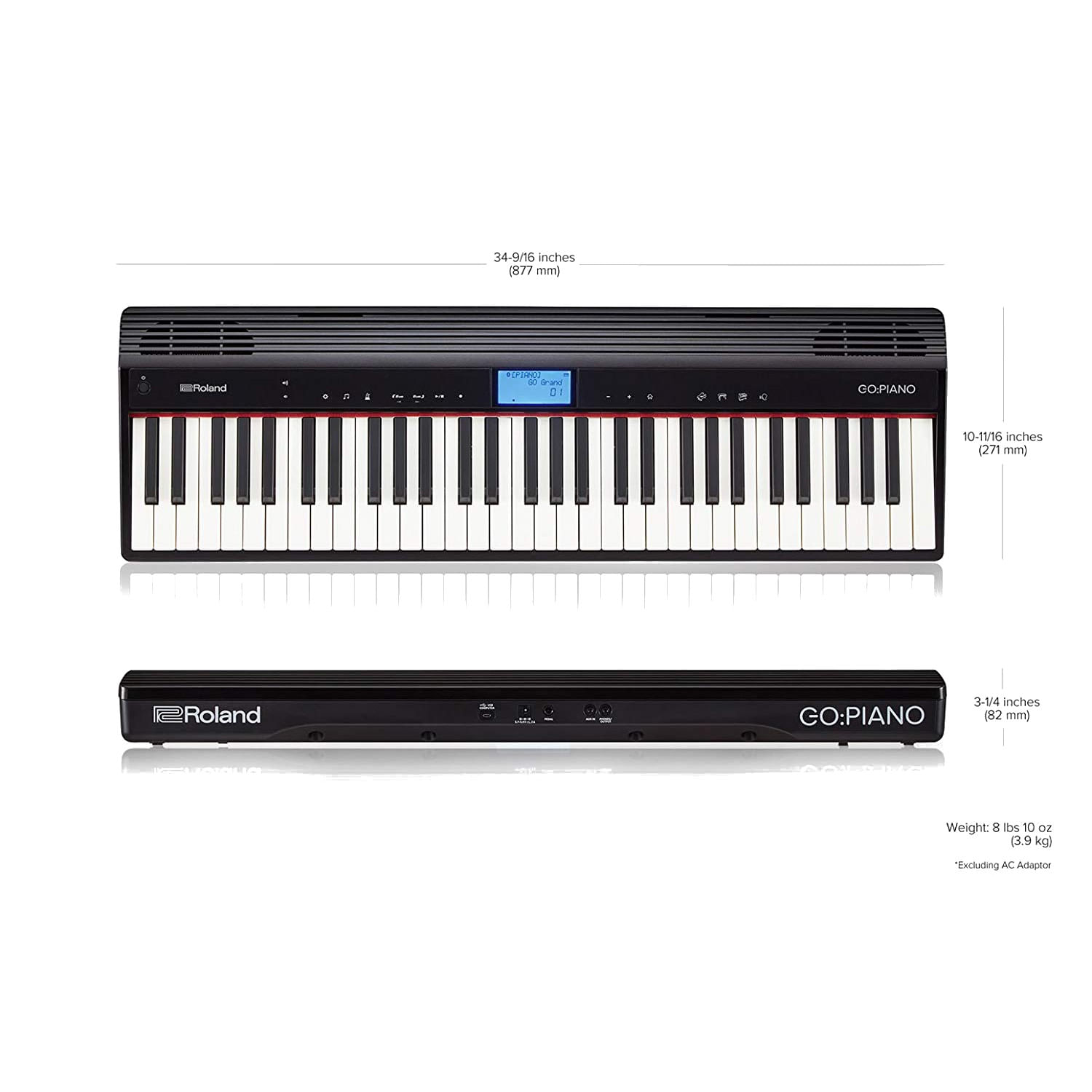 Teclado personal Roland GO PIANO foto 3