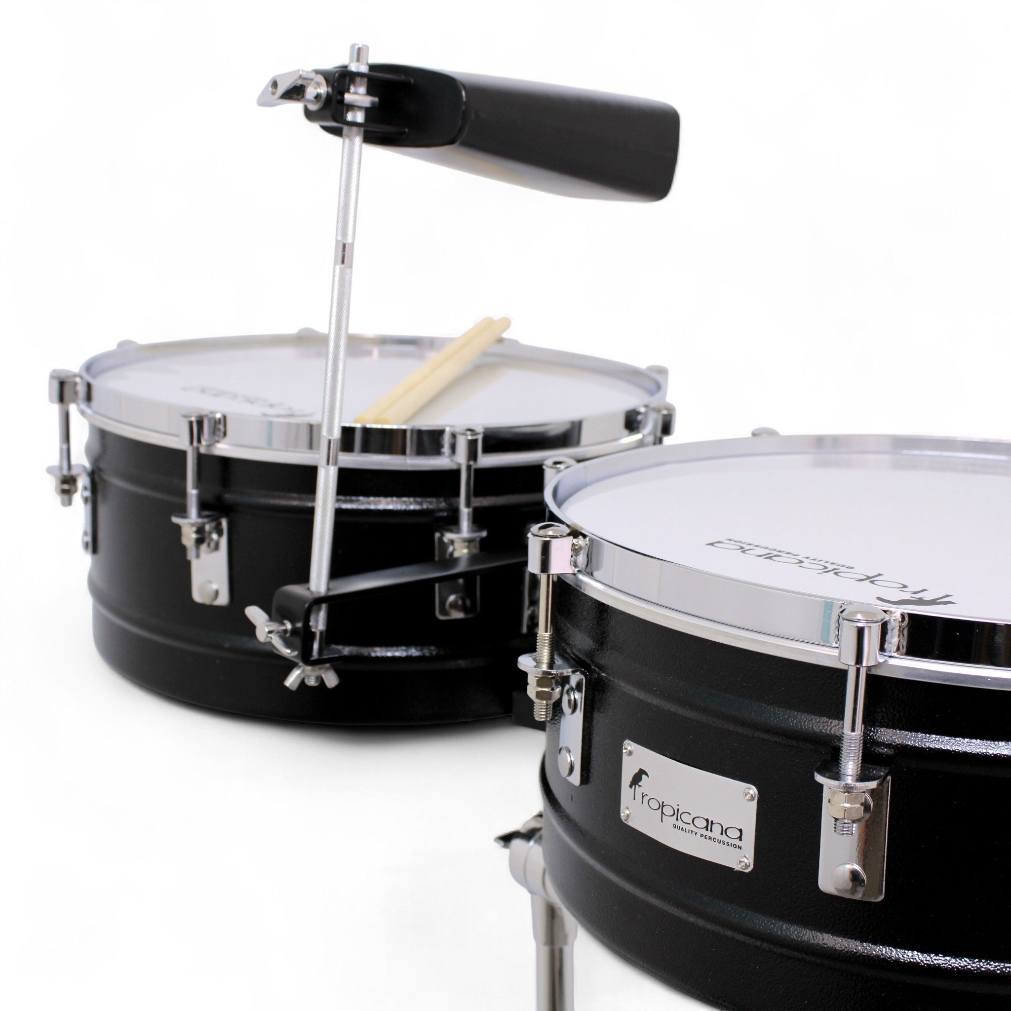 Timbaleta Tropicana 14" - 15" color negro con cencerro TBBB100SZ-BK foto 5