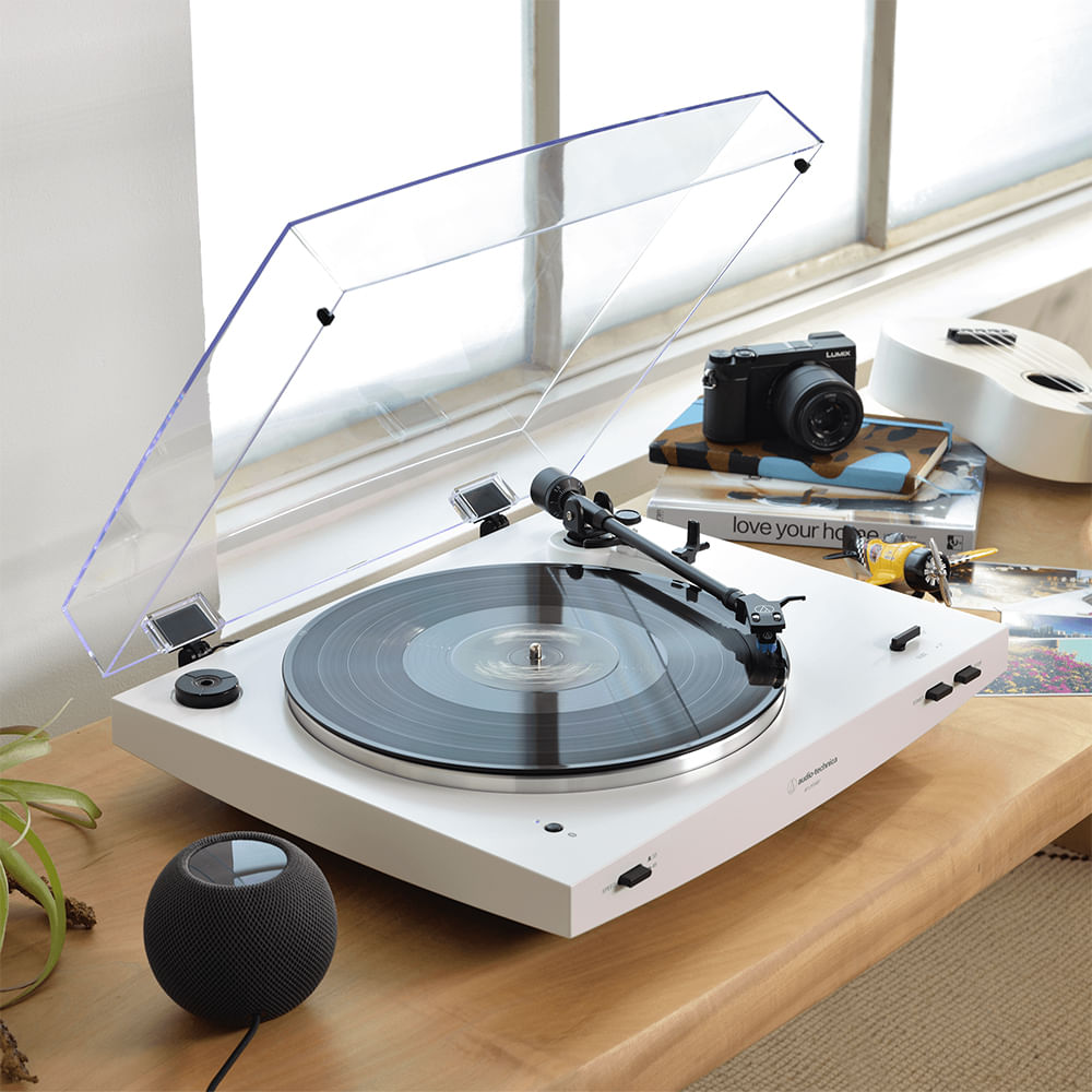 Tornamesa Belt-Drive Audio-Technica AT-LP3XBT-WH -Blanca foto 5
