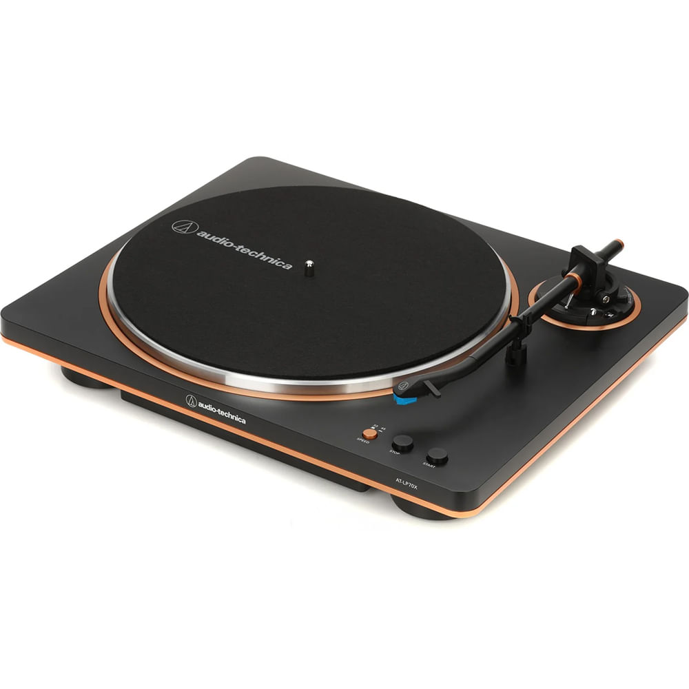 Tornamesa Belt-Drive Audio-Technica AT-LP70X-BZ  - Negro/Bronce foto 3