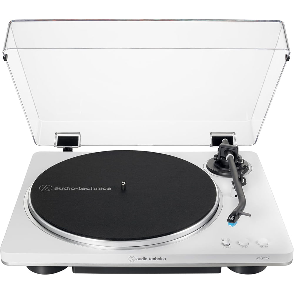Tornamesa Belt-Drive Audio-Technica AT-LP70X-WS -Blanca foto 2