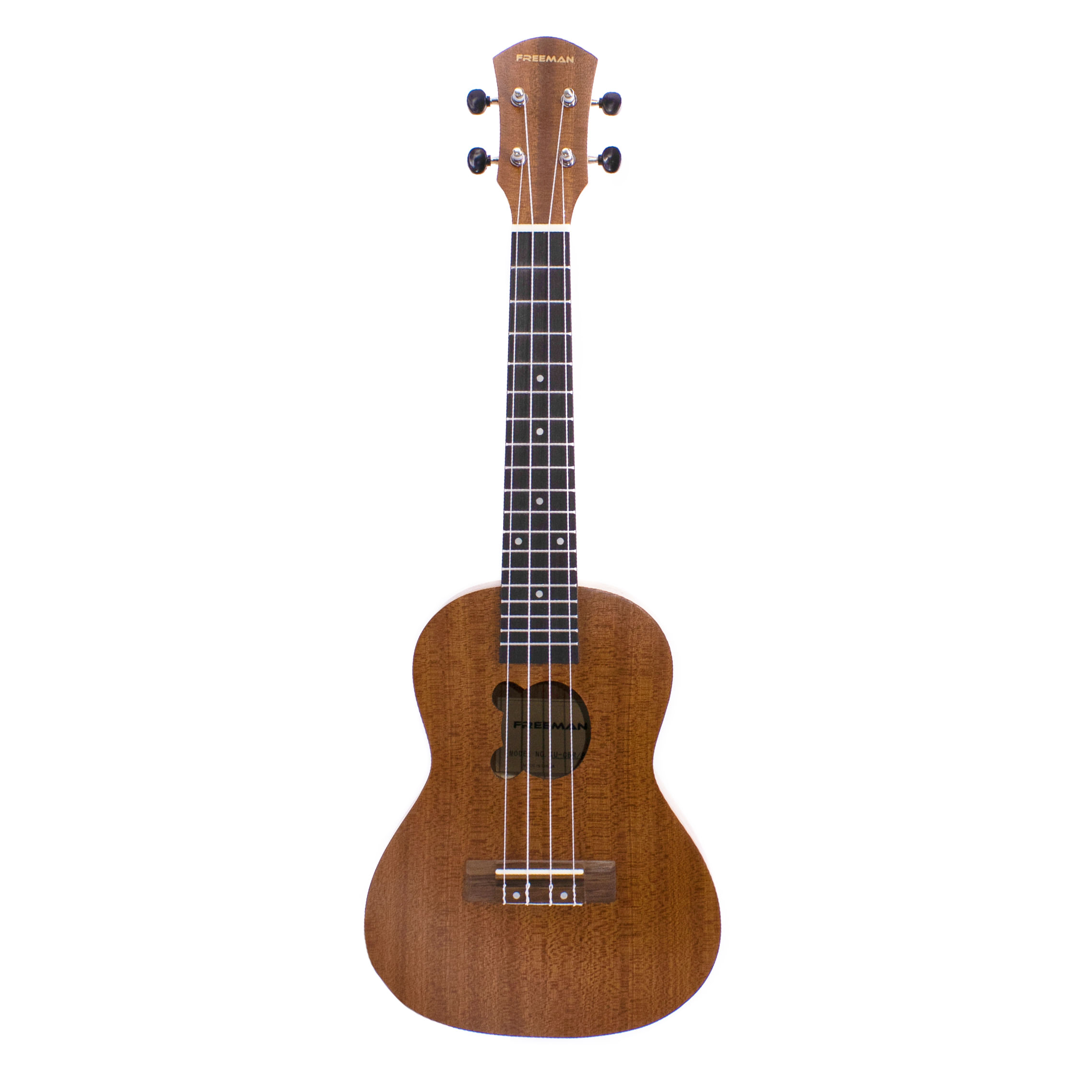 Ukelele Concierto Freeman KU-CBR/B - color sapelly natural foto 2