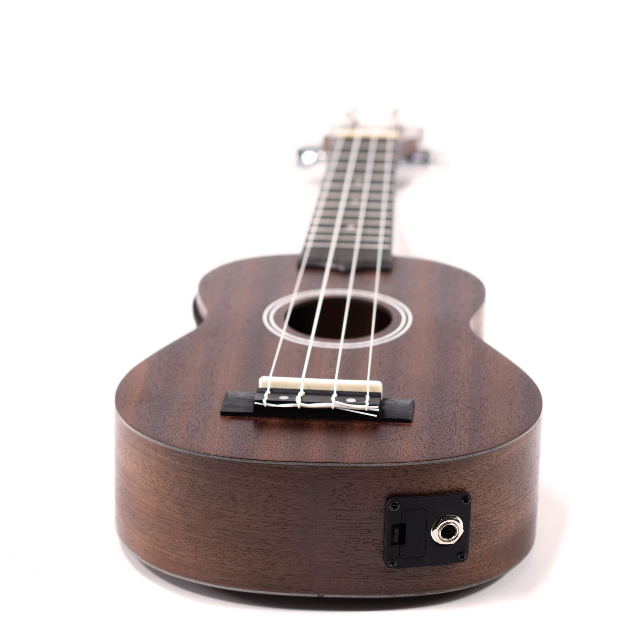 Ukelele Soprano Electroacústico Freeman KU-S-EQ/B -color madera marrón foto 2