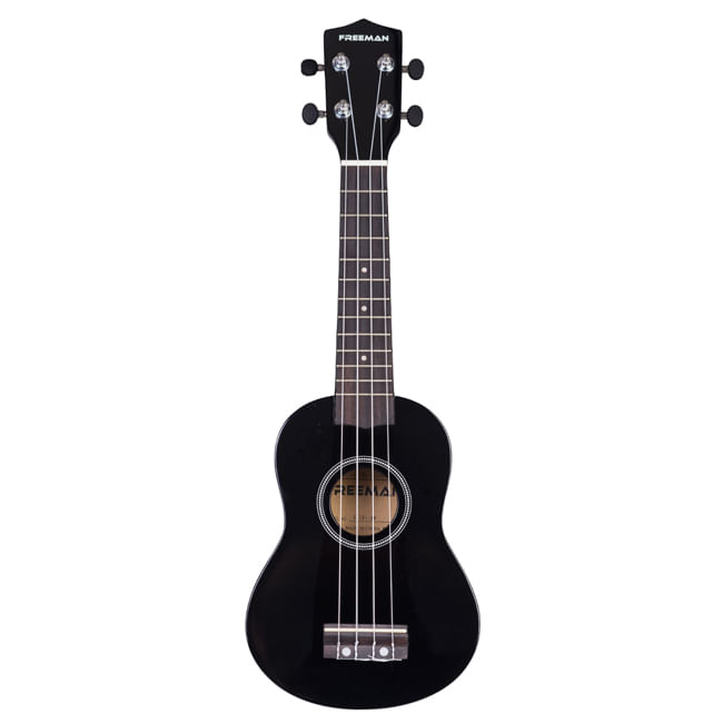 Ukelele Soprano Freeman UK201 - color negro