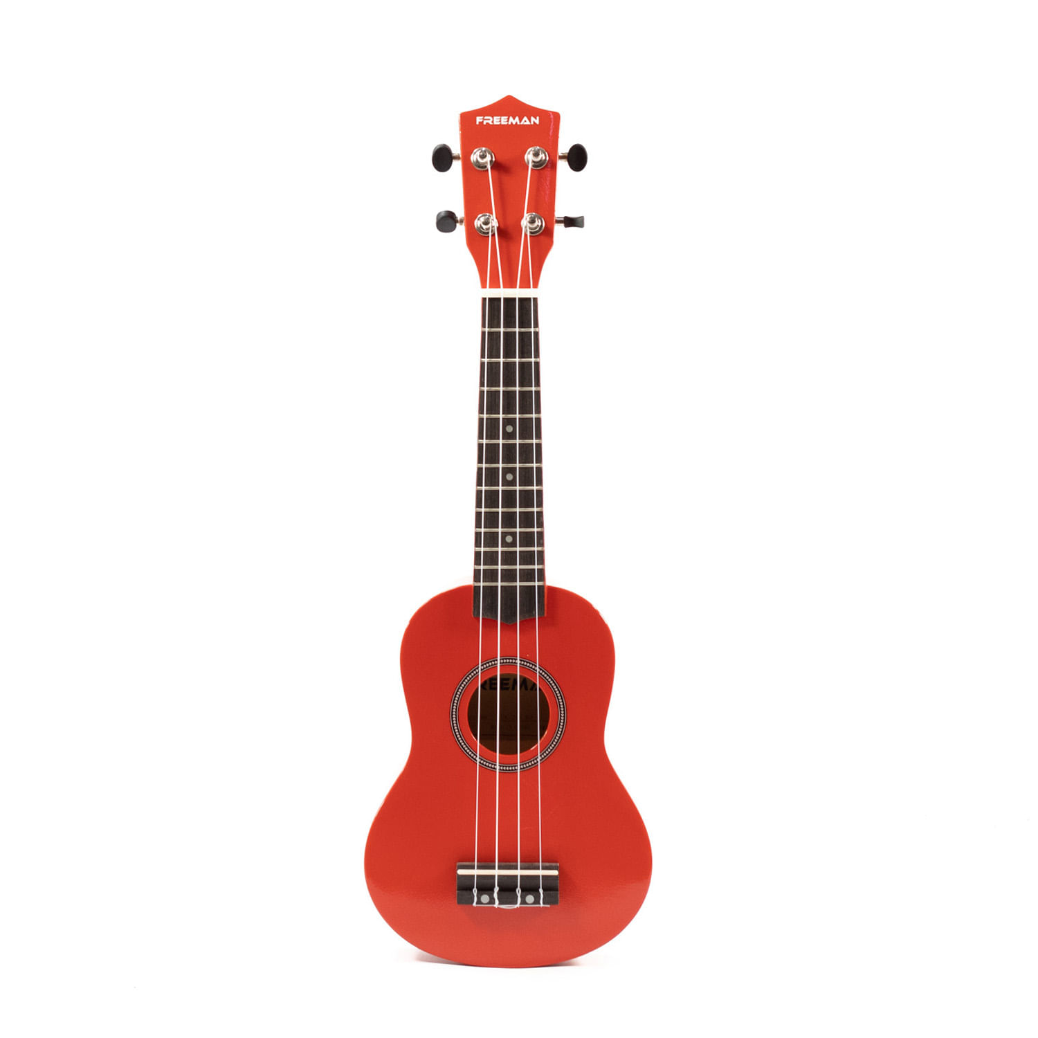 Ukelele Soprano Freeman UK201 - color rojo (RD)