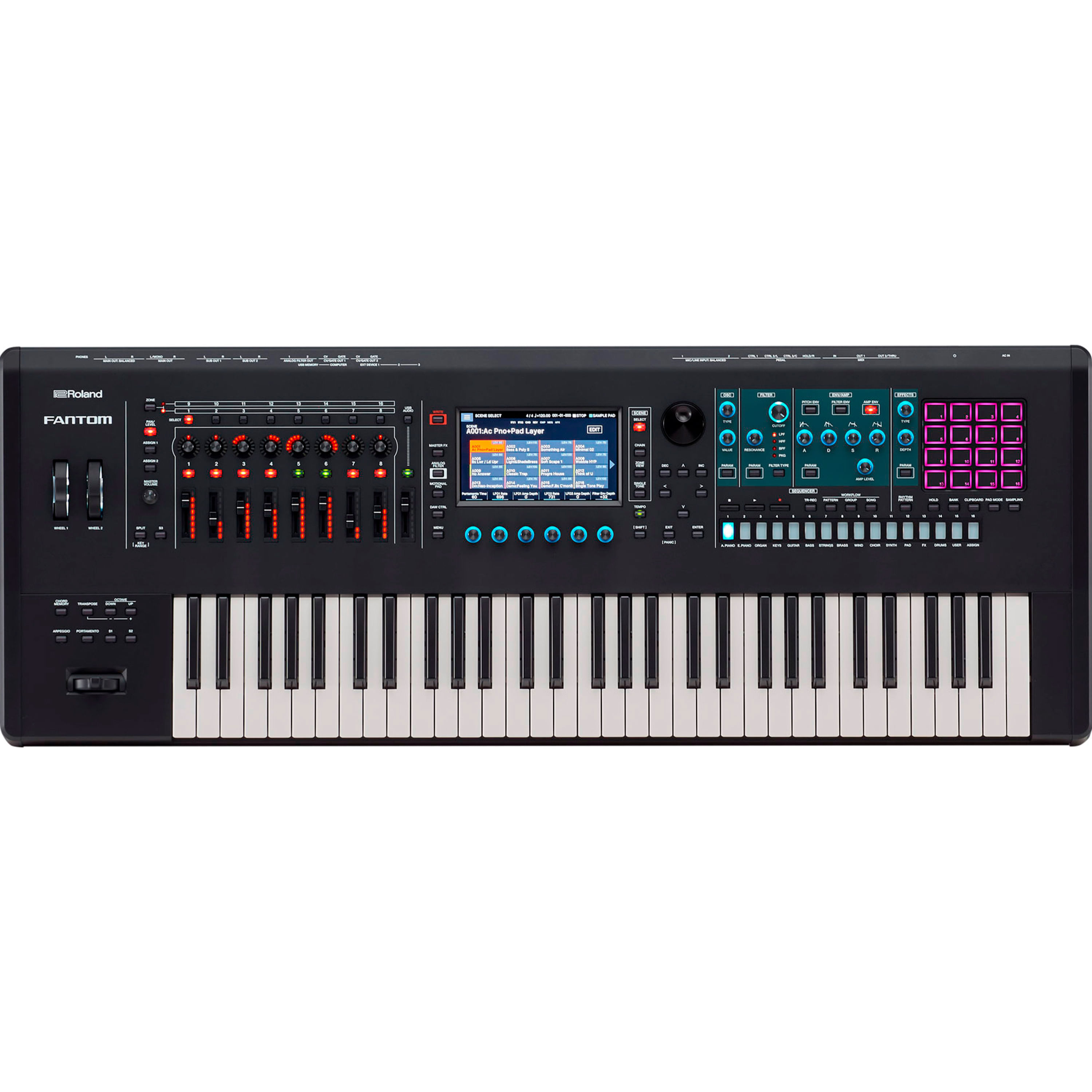 Teclado Workstation Roland Fantom-6