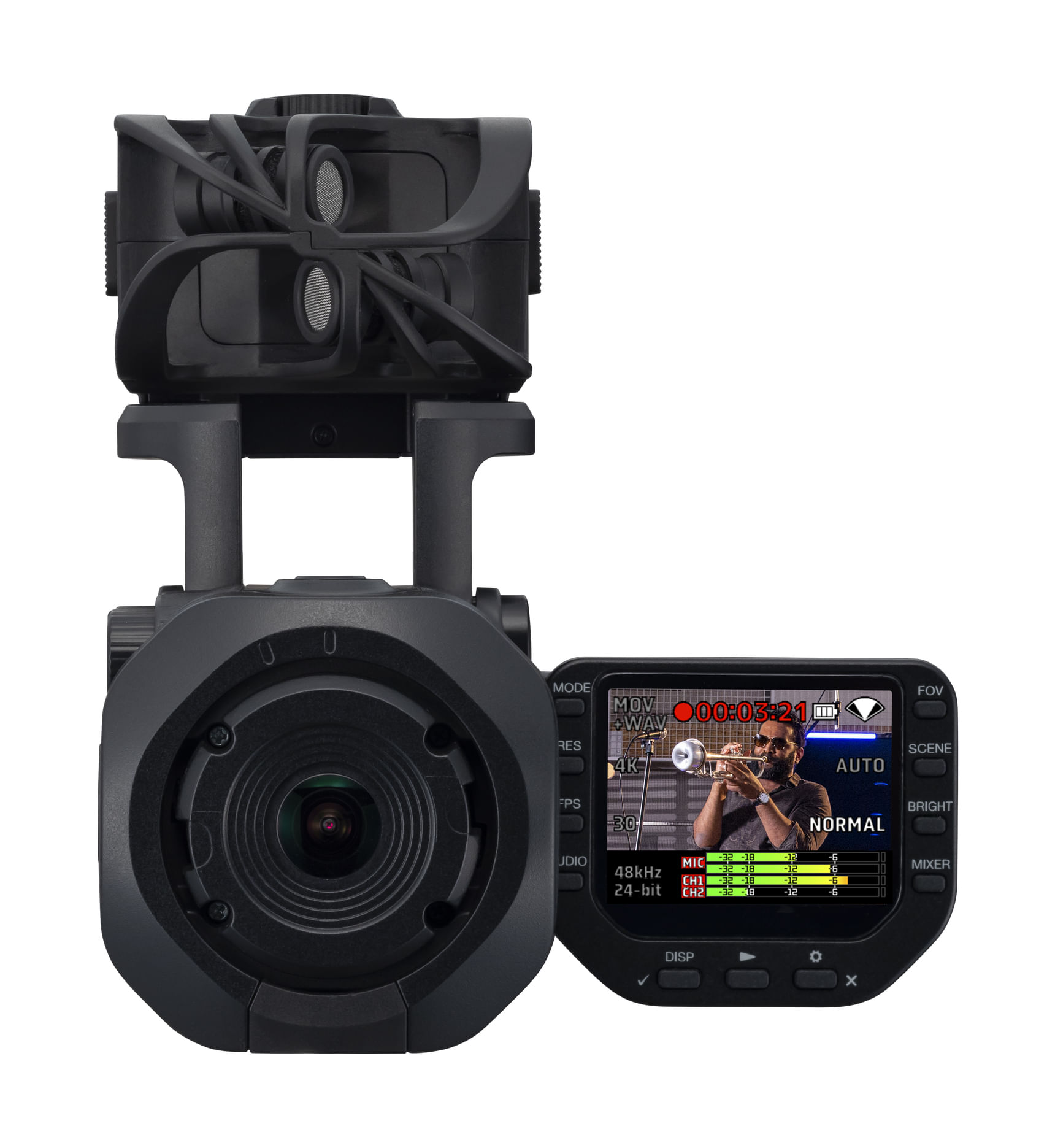 Zoom Q8n-4K cámara de video 4K con captura de audio profesional foto 2